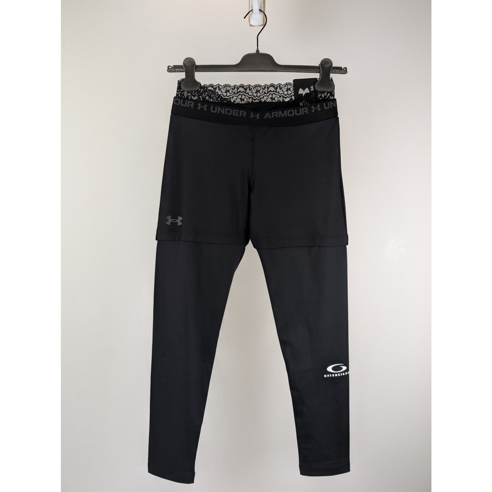 Balenciaga × Under Armour o1rshd1 Women's Under Armour Layered Leggings Sweatpants XL Size 30" / US 8 / IT 44 - 8 Thumbnail