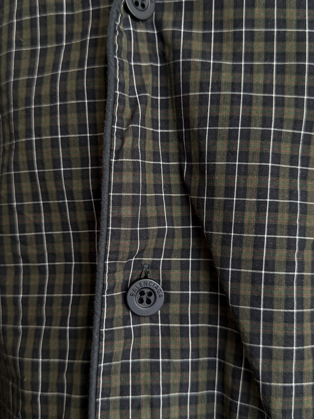 Balenciaga × Designer Balenciaga resort baggy tartan shirt XL archive opium luxury Size US XL / EU 56 / 4 - 5 Thumbnail