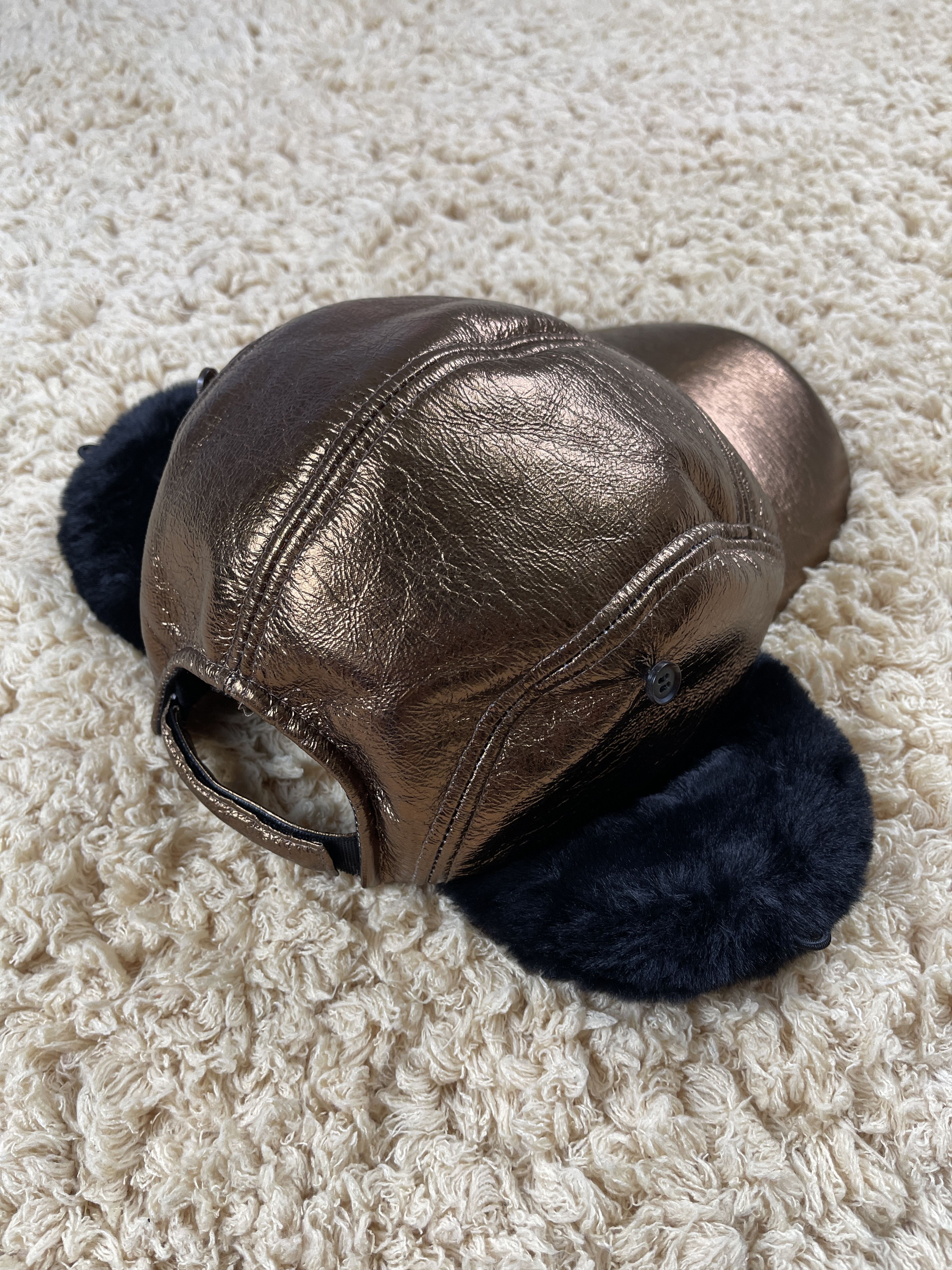 Feng Chen Wang Feng Chen Wang Earflap Cap Size ONE SIZE - 6 Thumbnail
