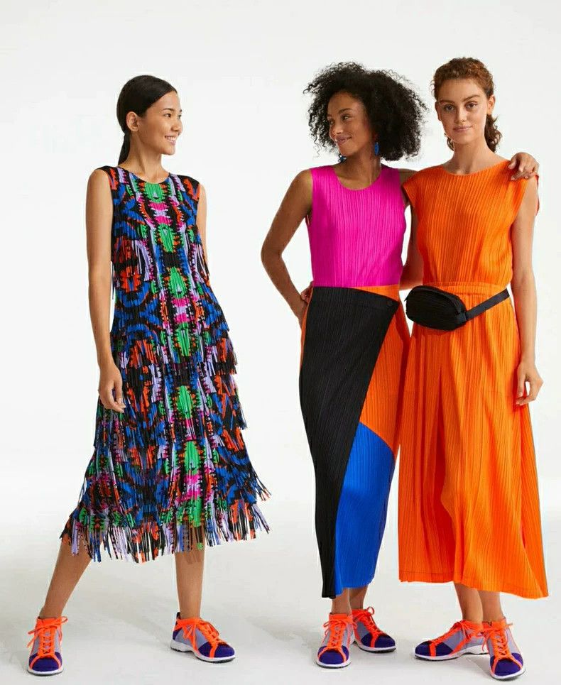 Issey Miyake Issey Miyake size:3 Colorful fringed pleated vest Size M / US 6-8 / IT 42-44 - 2 Thumbnail