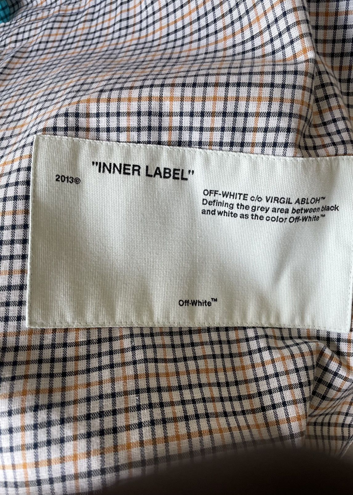 Off-White Off-White Check Zipped Jacket Size US M / EU 48-50 / 2 - 5 Thumbnail