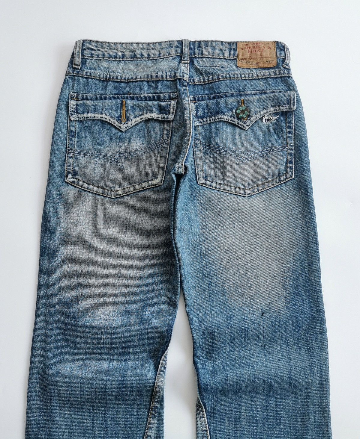 Vintage America & First Bootcut Vintage Denim Jeans Size US 30 / EU 46 - 6 Thumbnail