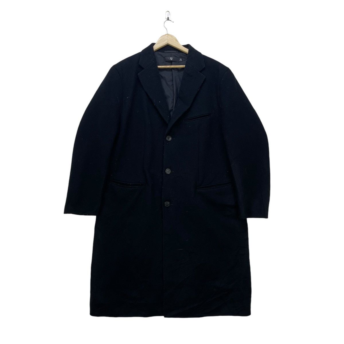 Autumn Cashmere × Jil Sander Italian Designer Jil Sander X uniqlo Long Coat Size US XL / EU 56 / 4 - 2 Thumbnail