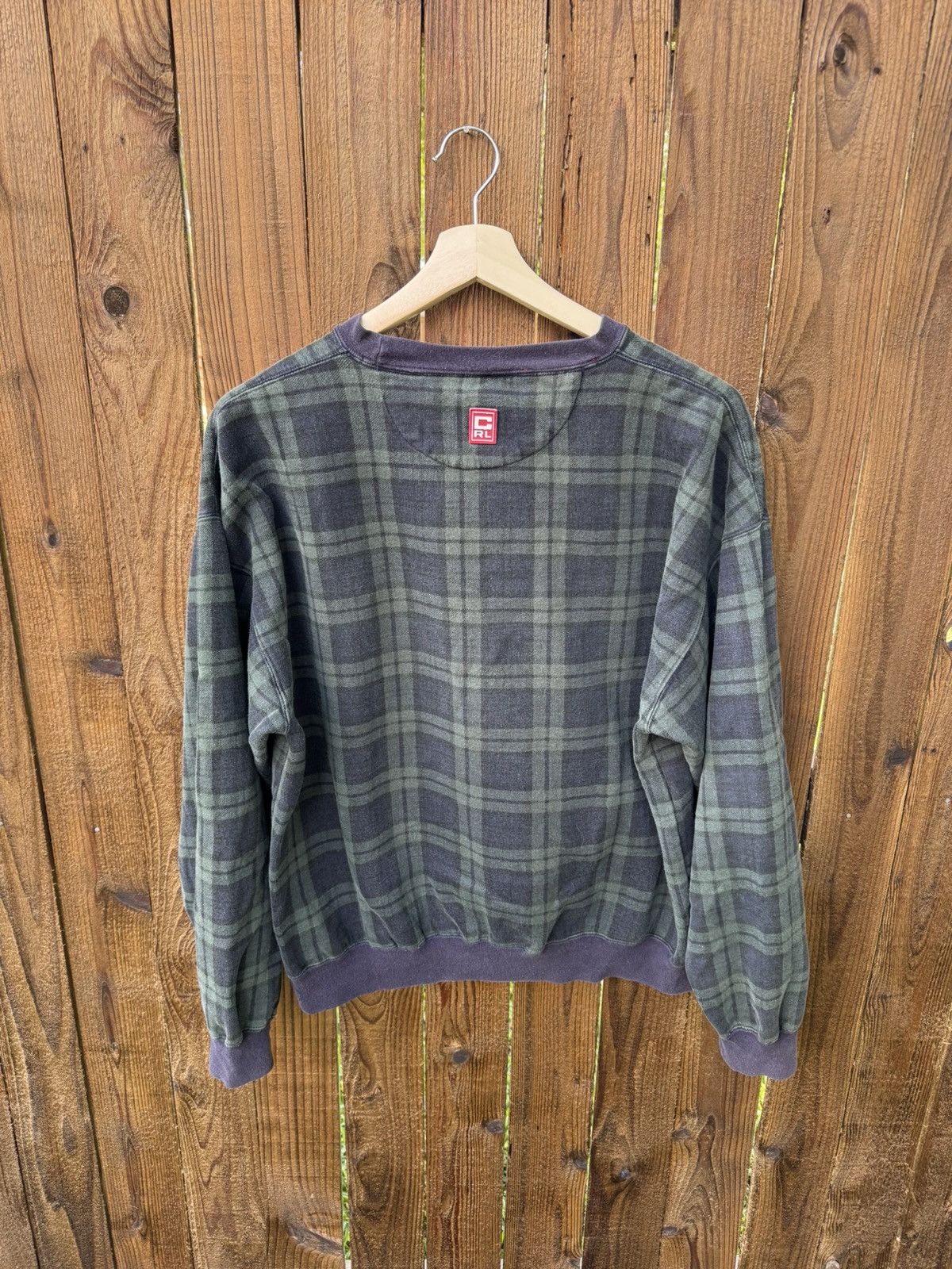 Chaps Ralph Lauren × Vintage Vintage Checkered Chaps Ralph Lauren Crewneck Size US L / EU 52-54 / 3 - 4 Thumbnail