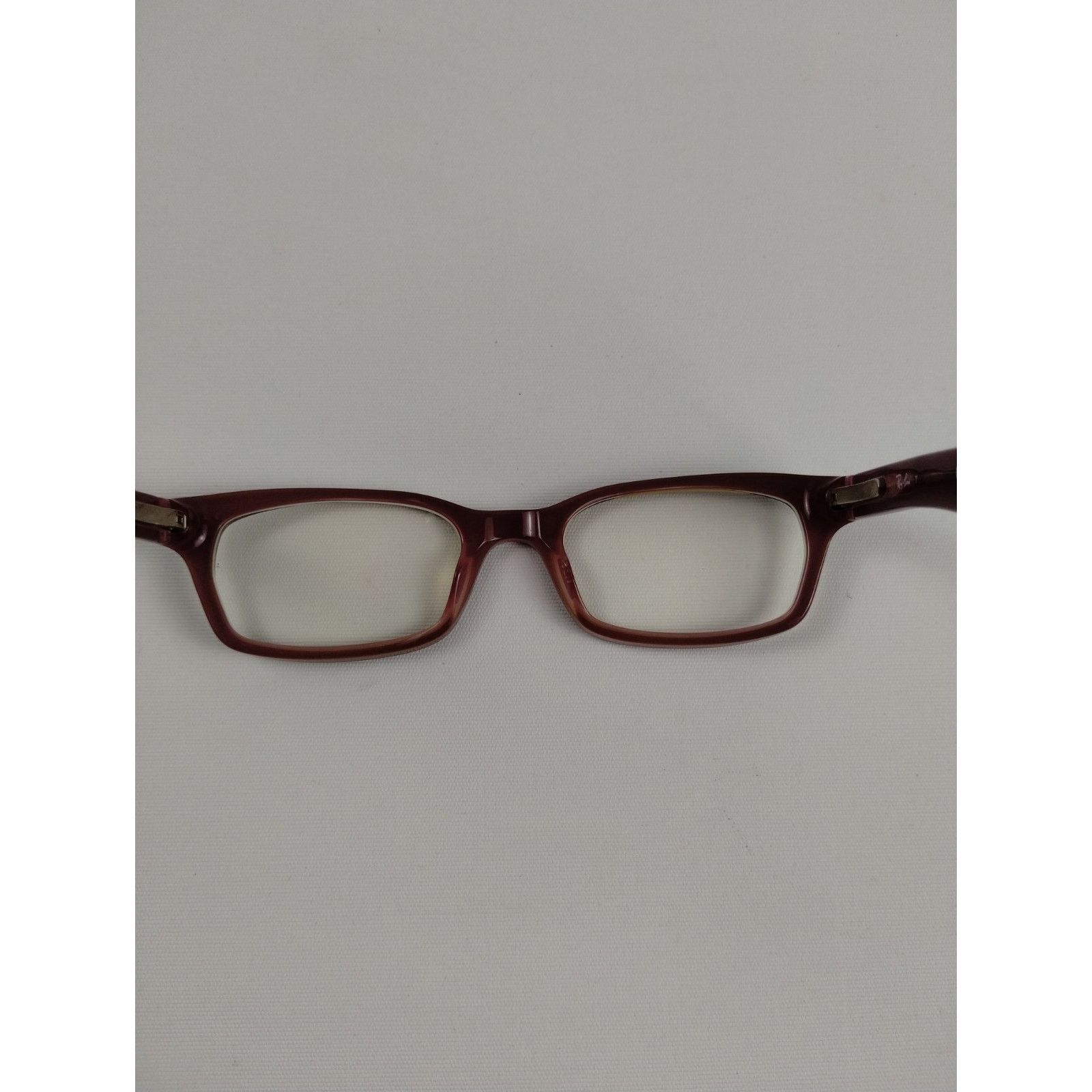 RayBan Ray-Ban RB 5150 2126 Dk Brown Pink Eyeglasses Frames Size ONE SIZE - 8 Thumbnail