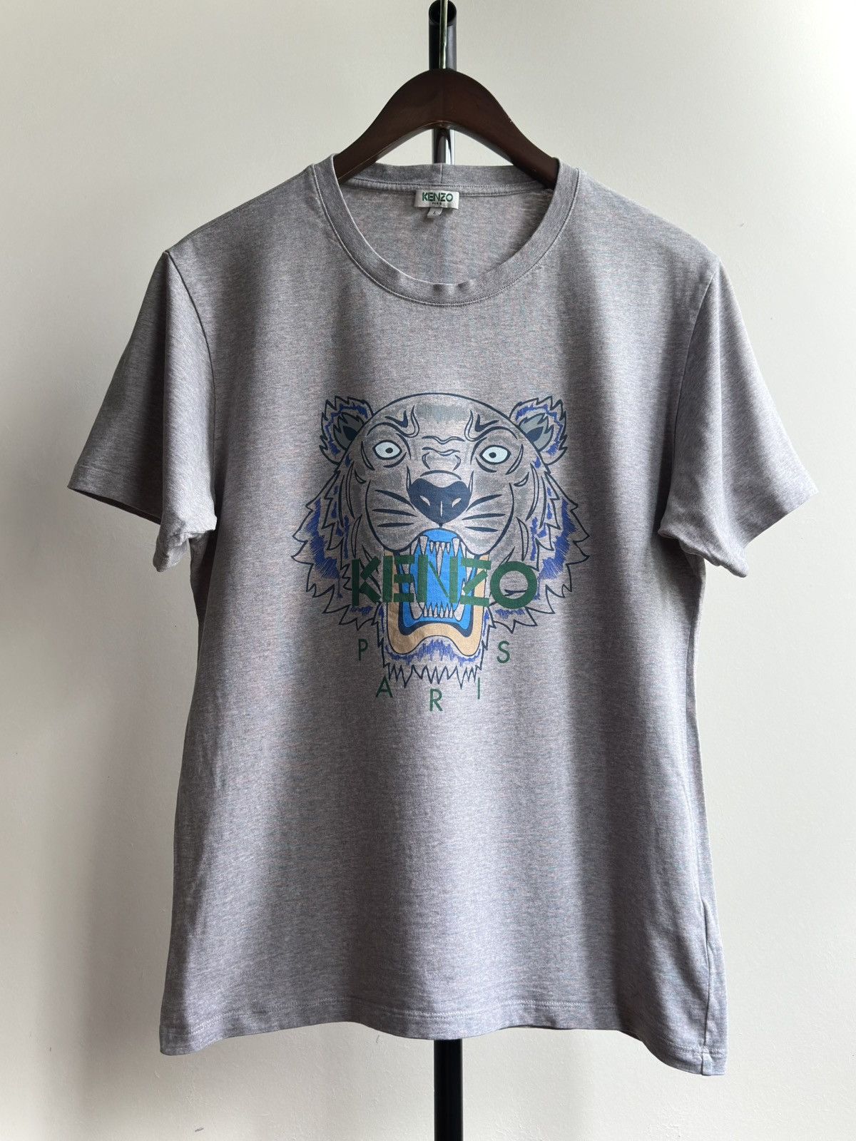 Kenzo KENZO PARIS TIGER BIG LOGO TEE Size US L / EU 52-54 / 3 - 1 Thumbnail