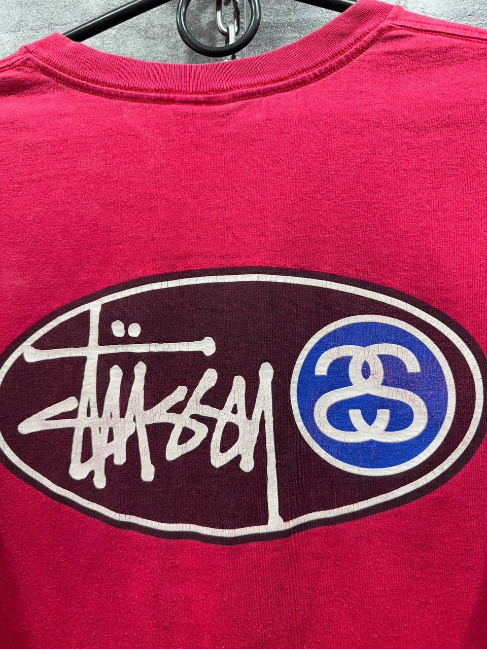 Other Mens Vintage Stussy T-Shirt USA Big Logo Tee Size US L / EU 52-54 / 3 - 12 Thumbnail