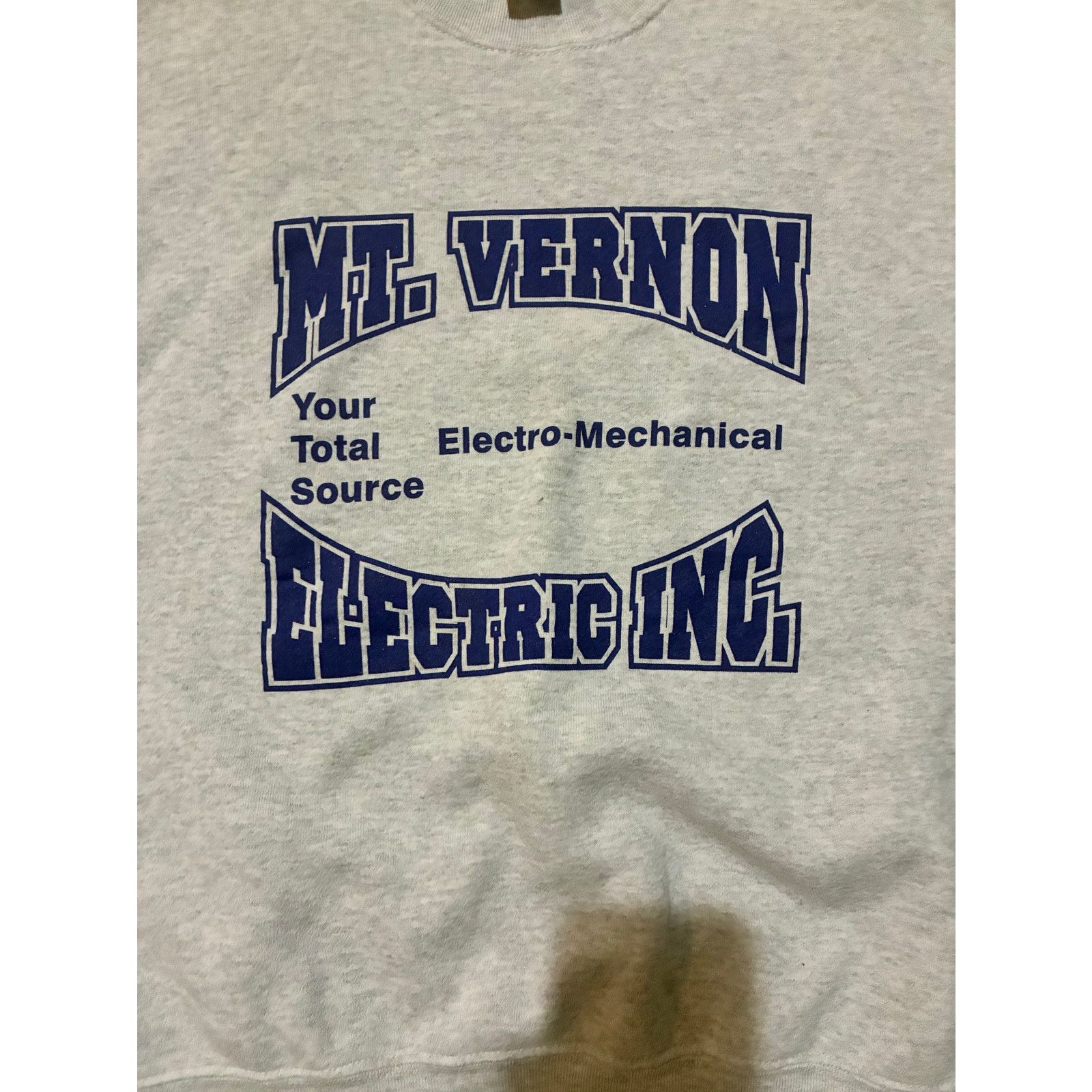 Fruit Of The Loom Vintage Mt Vernon Electric Sweatshirt Fruit of the Loom XL Size US XL / EU 56 / 4 - 3 Thumbnail