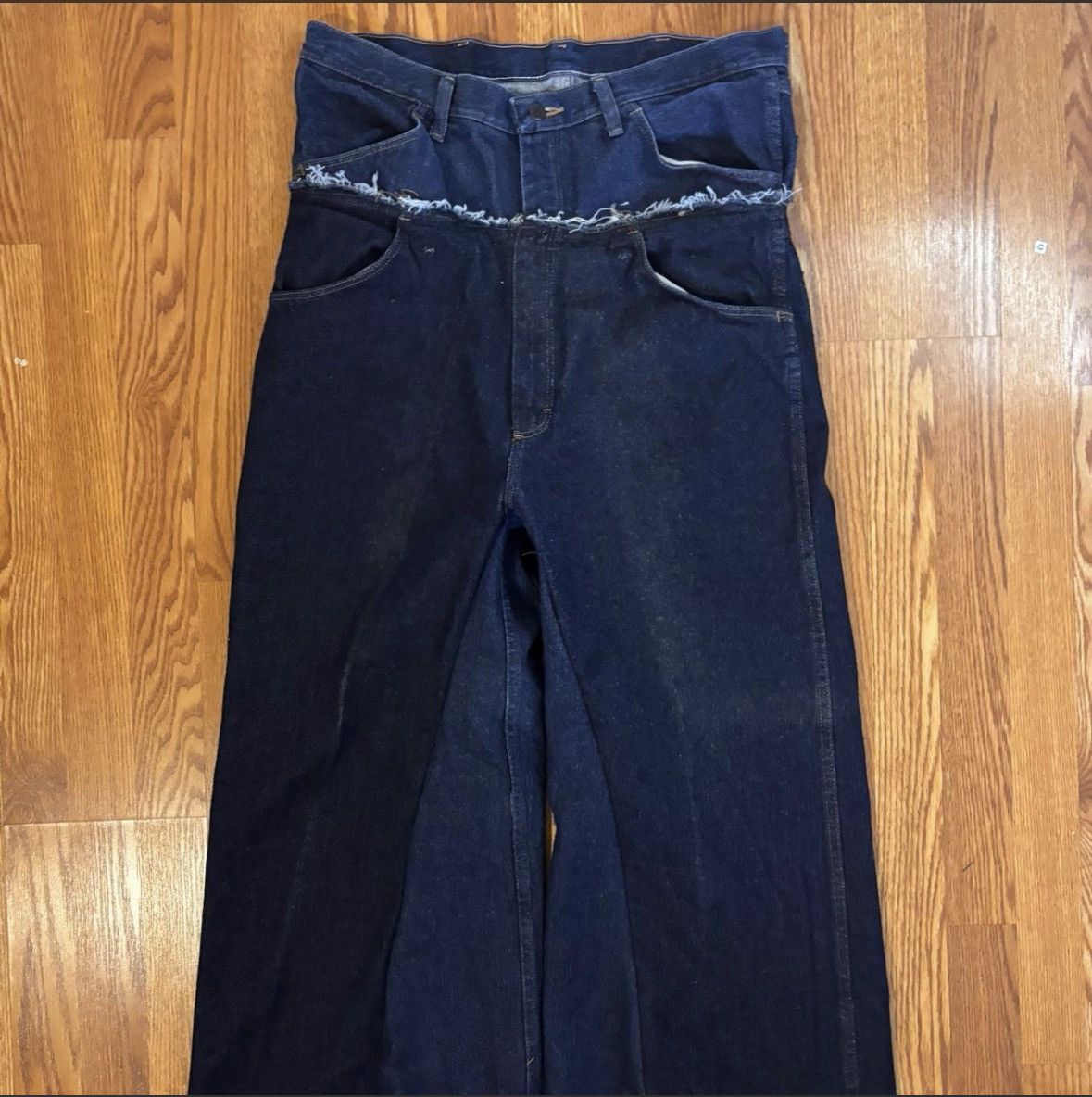 Other Baggy flare double waisted denim Size US 34 / EU 50 - 3 Thumbnail