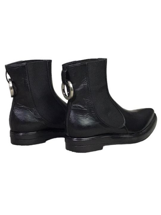 RoccoP Rocco P Ladies Handmade Ankle Black Boots Size US 7.5 / IT 37.5 - 1 Thumbnail