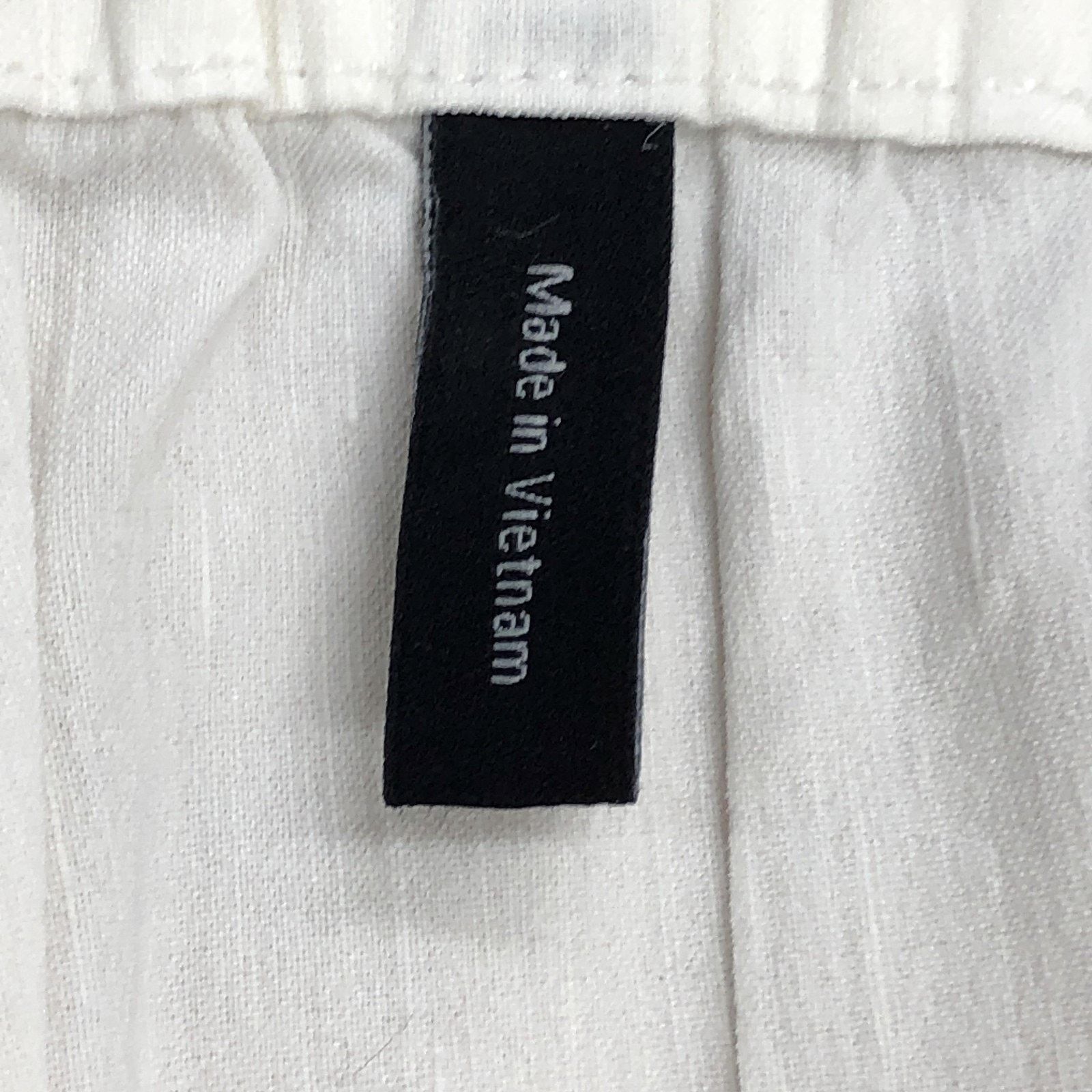 Theory Theory Pants 6 White Linen Blend Ankle Trousers Pockets Size 28" / US 6 / IT 42 - 10 Thumbnail