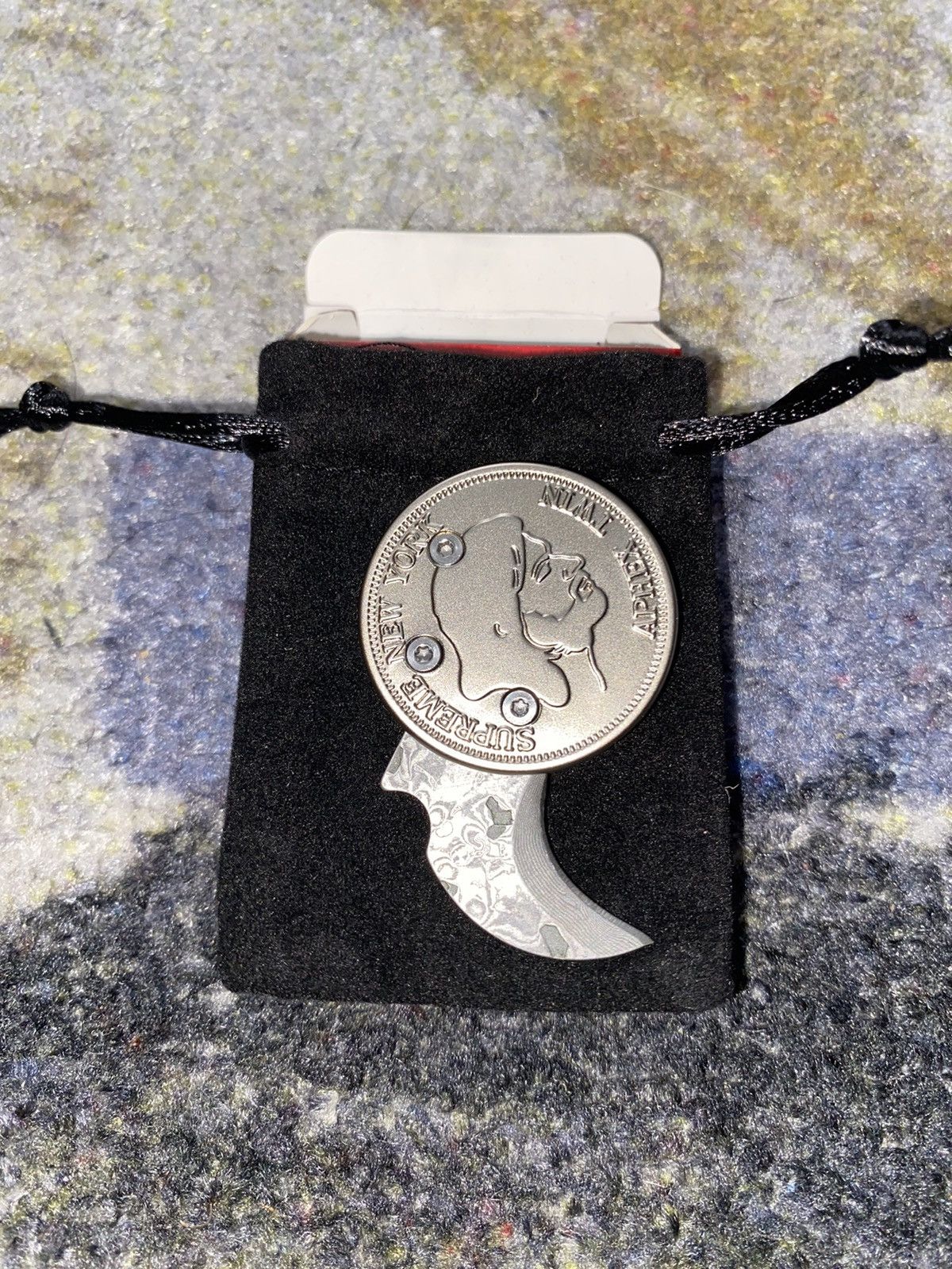 Supreme/Aphex Twin Mantis Coin Knife