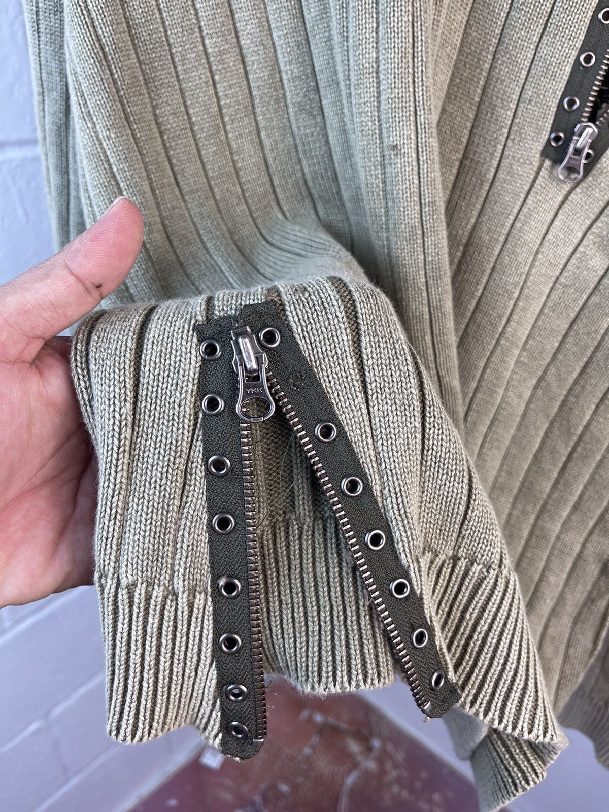 If Six Was Nine Japanese brand Zip Patch Knit . Size US L / EU 52-54 / 3 - 10 Thumbnail