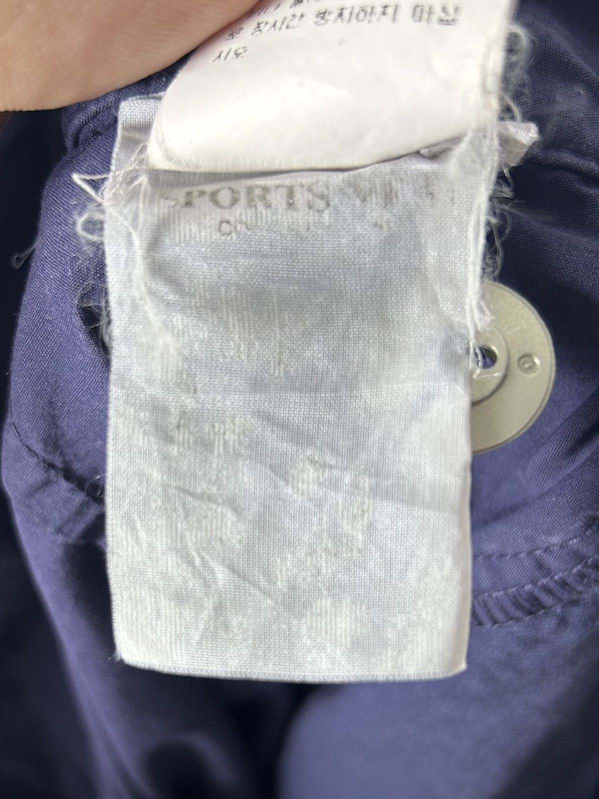 Stone Island Stone Island Denims Technical Cargo Pants Size US 32 / EU 48 - 9 Thumbnail
