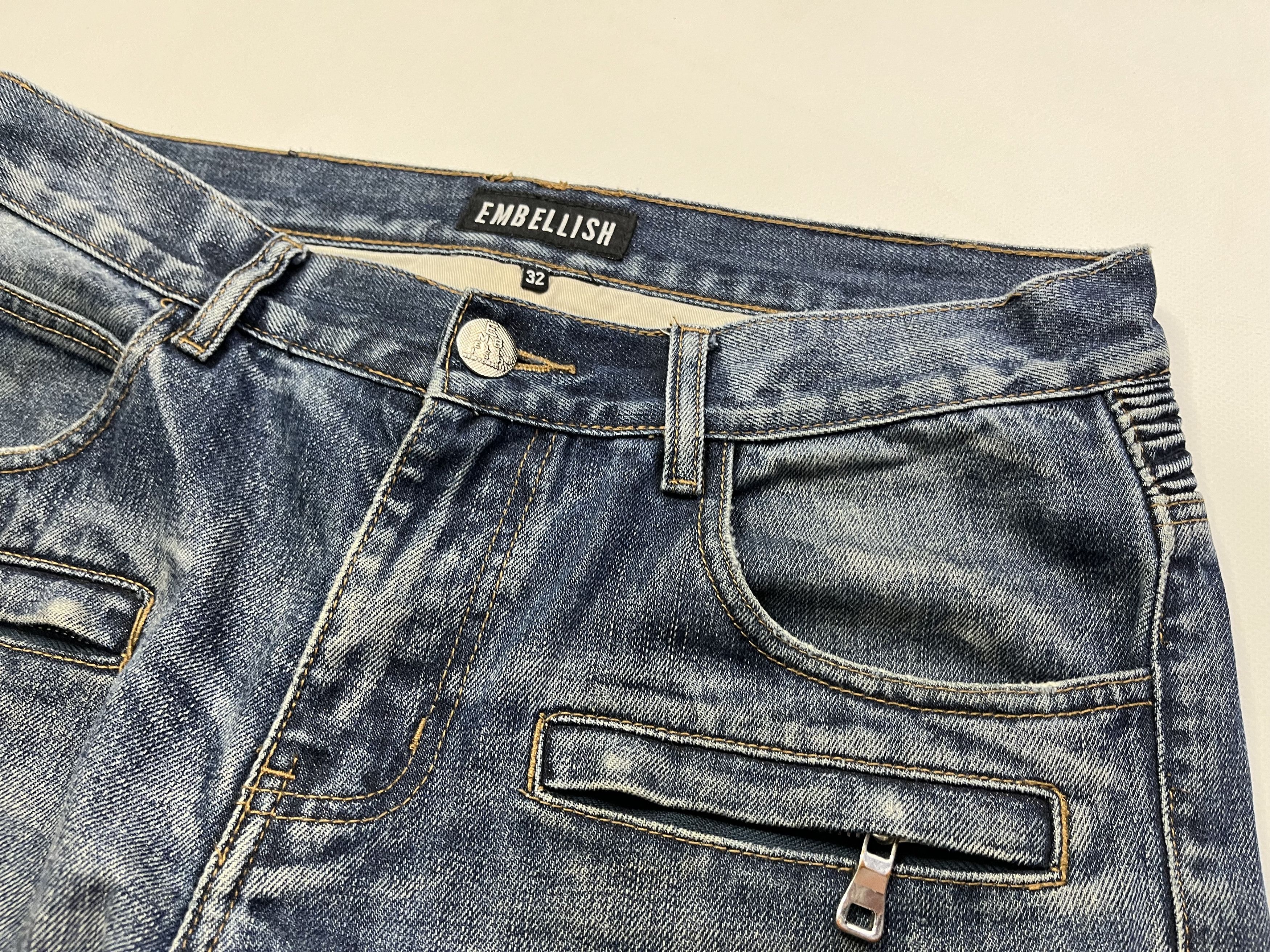Embellish Embellish biker destroyed jeans Size US 33 - 5 Thumbnail