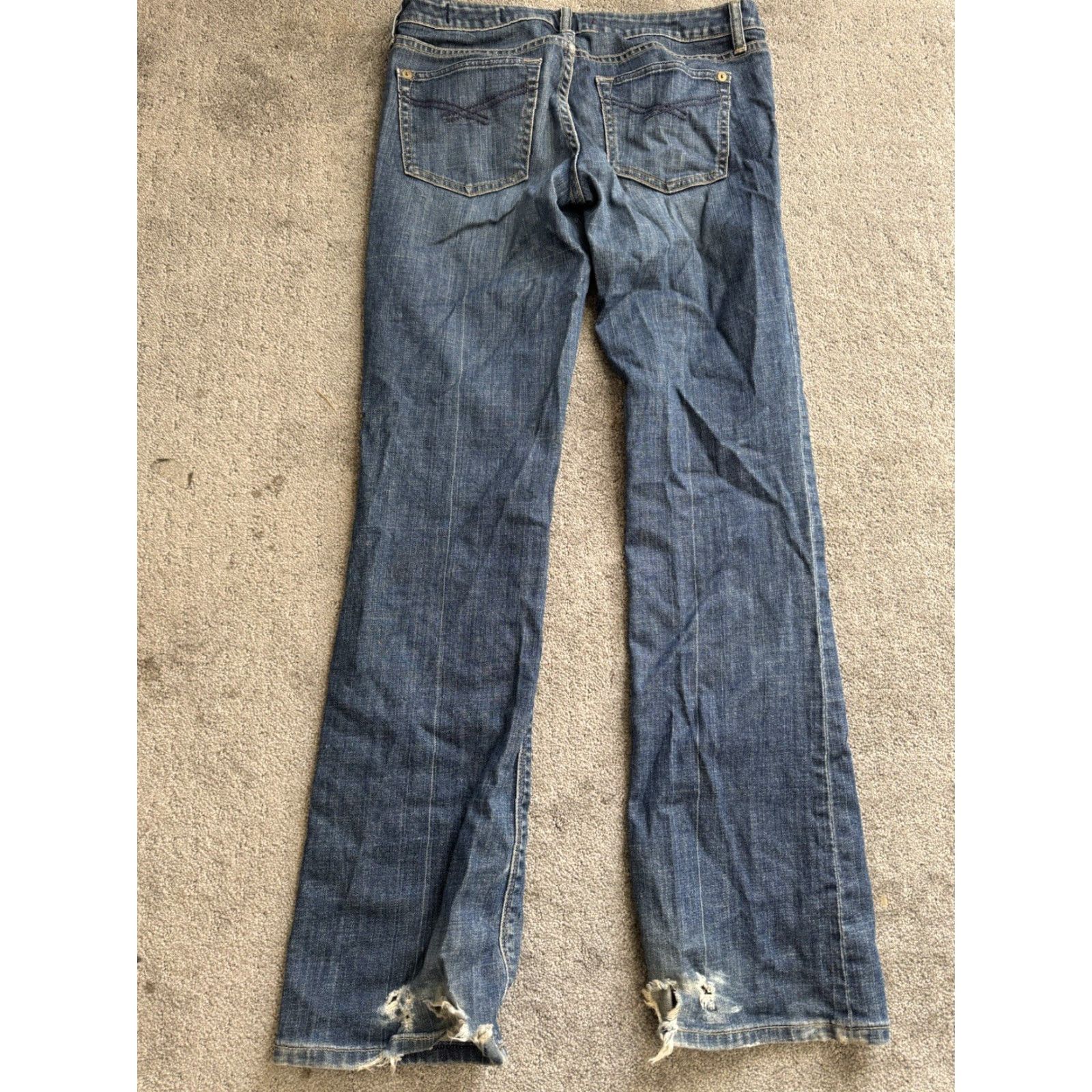 Gap VINTAGE Gap 1969 Jeans Womens 4 Bootcut Stretch Dark Blue Denim USA Retro Size 27" / US 4 / IT 40 - 3 Thumbnail