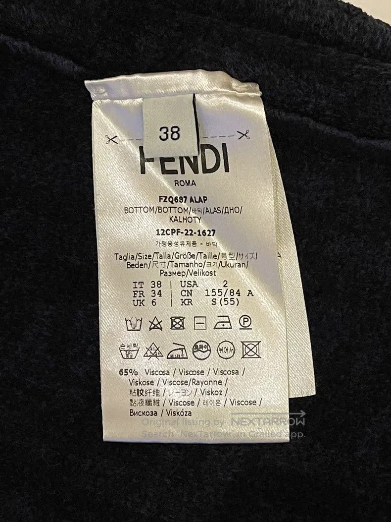 Fendi Fendi Old flower pencil skirt Size 25" / US 0 / IT 36 - 4 Thumbnail