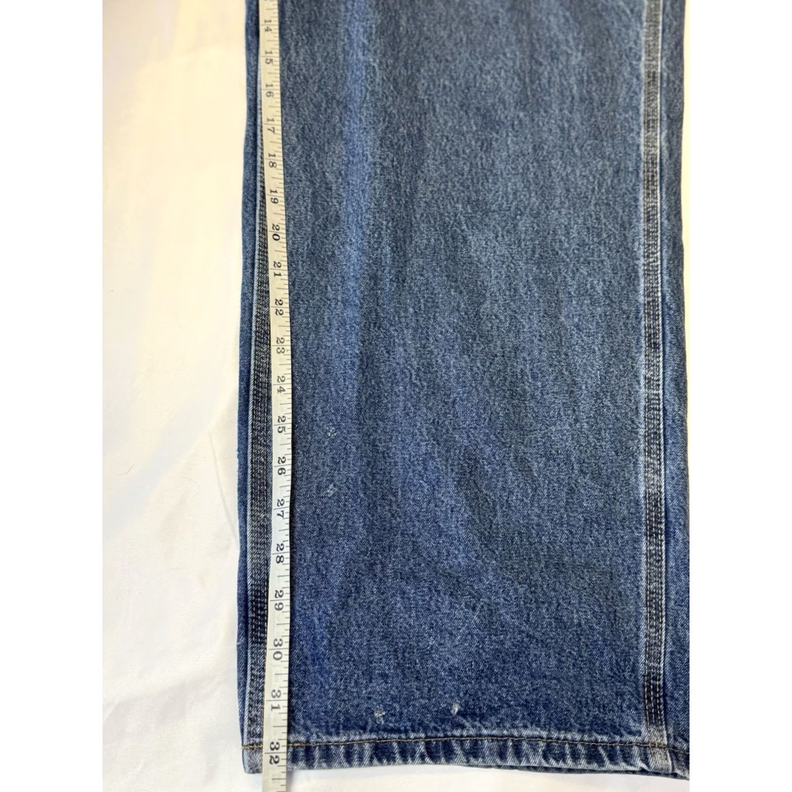 Carhartt VINTAGE Carhartt Jeans Pants Denim Dungaree 46x32 Blue Work Mens Size US 30 / EU 46 - 6 Thumbnail