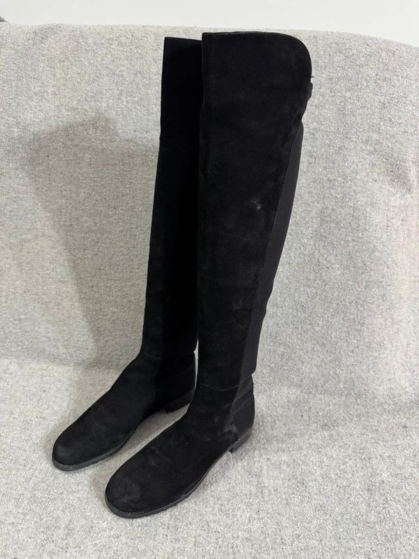 Stuart Weitzman Stuart Weitzman 5050 Iconic Over The Knee Boot size 38,5 Size US 8.5 / IT 38.5 - 4 Thumbnail