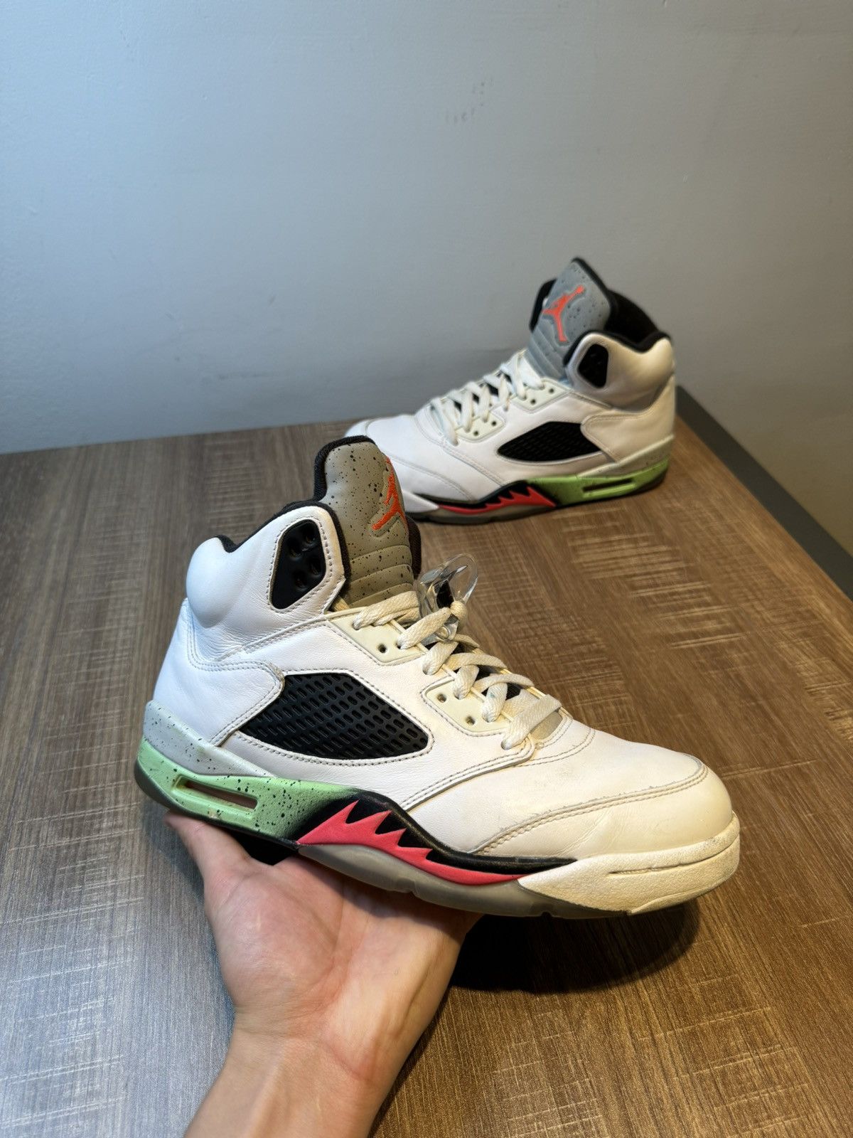 Jordan Brand US Size 8 Men’s Air Jordan 5 Retro Pro Stars (2015) White Size US 8 / EU 41 - 1 Thumbnail