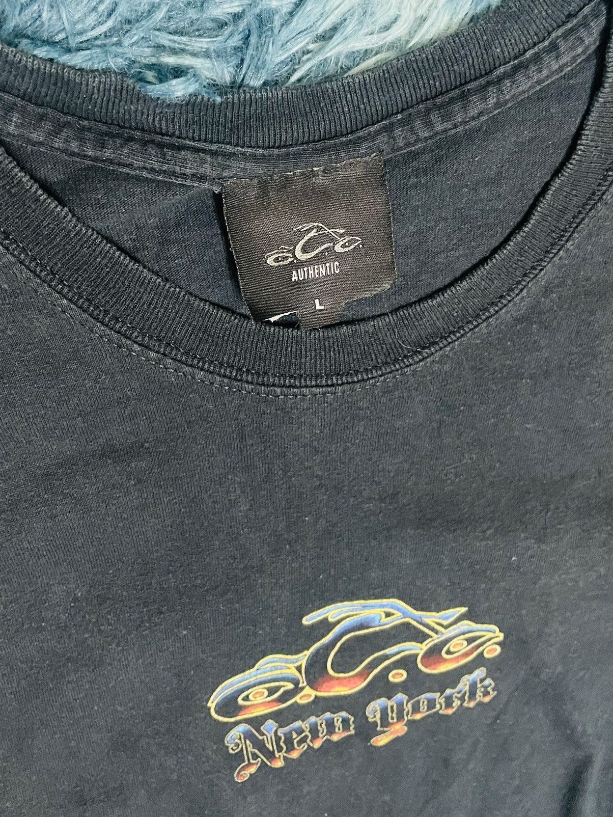 Vintage Lone Rider: NYC Streets Tee Size US L / EU 52-54 / 3 - 3 Thumbnail