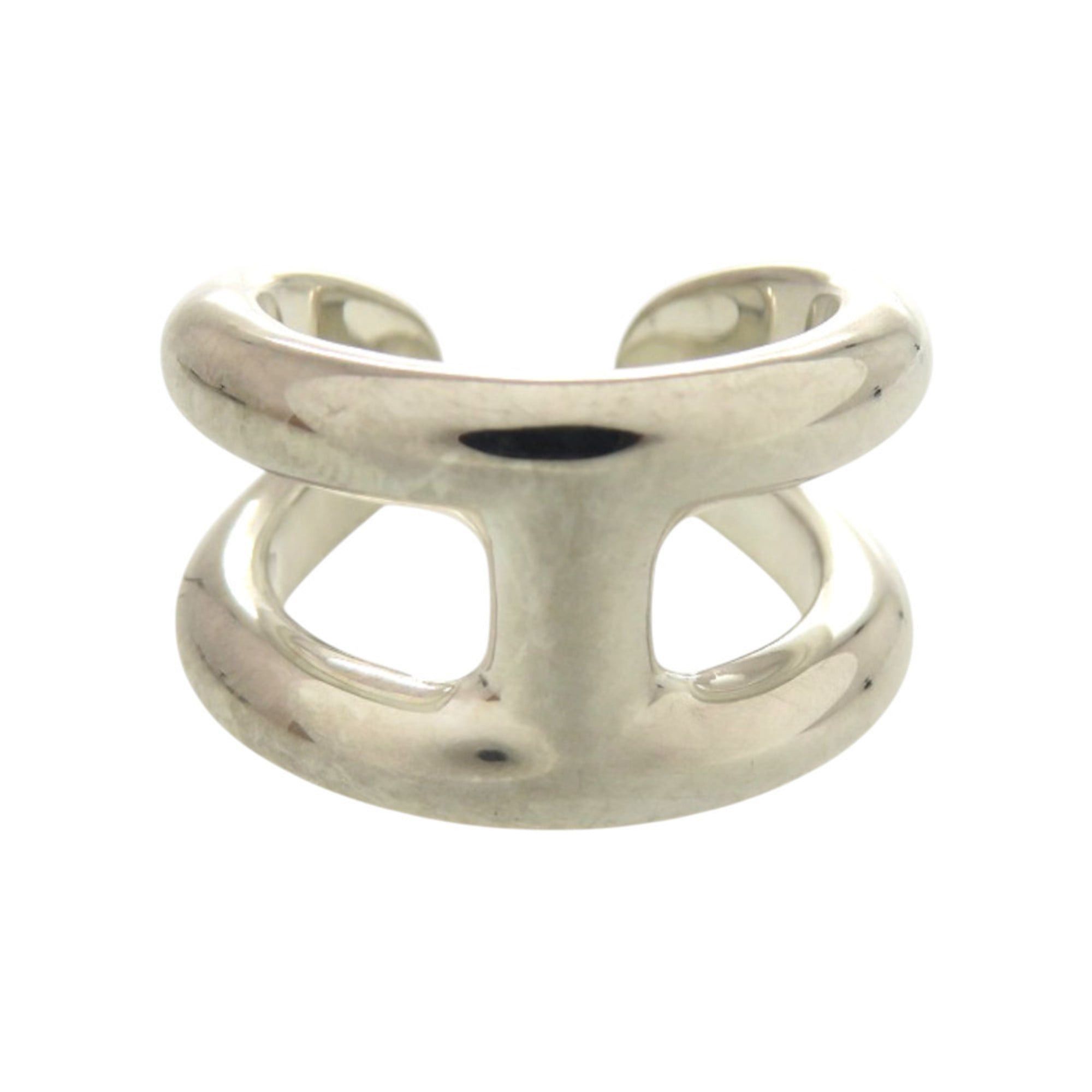 Hermes Like new Hermès Osmos PM 25X016973 sterling silver ring, size 12.5, 0581 HERMES Size ONE SIZE - 1 Thumbnail