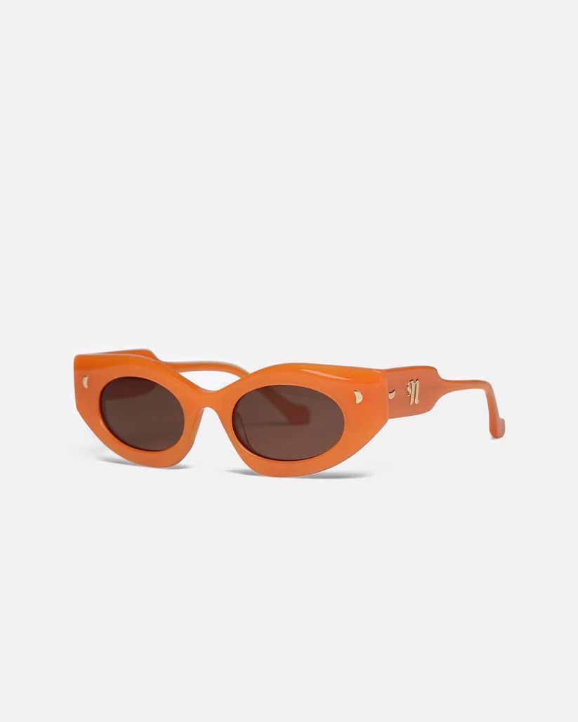 Nanushka o1mle0425 Size: OS / Leonie Sunglasses in Orange Size ONE SIZE - 2 Thumbnail