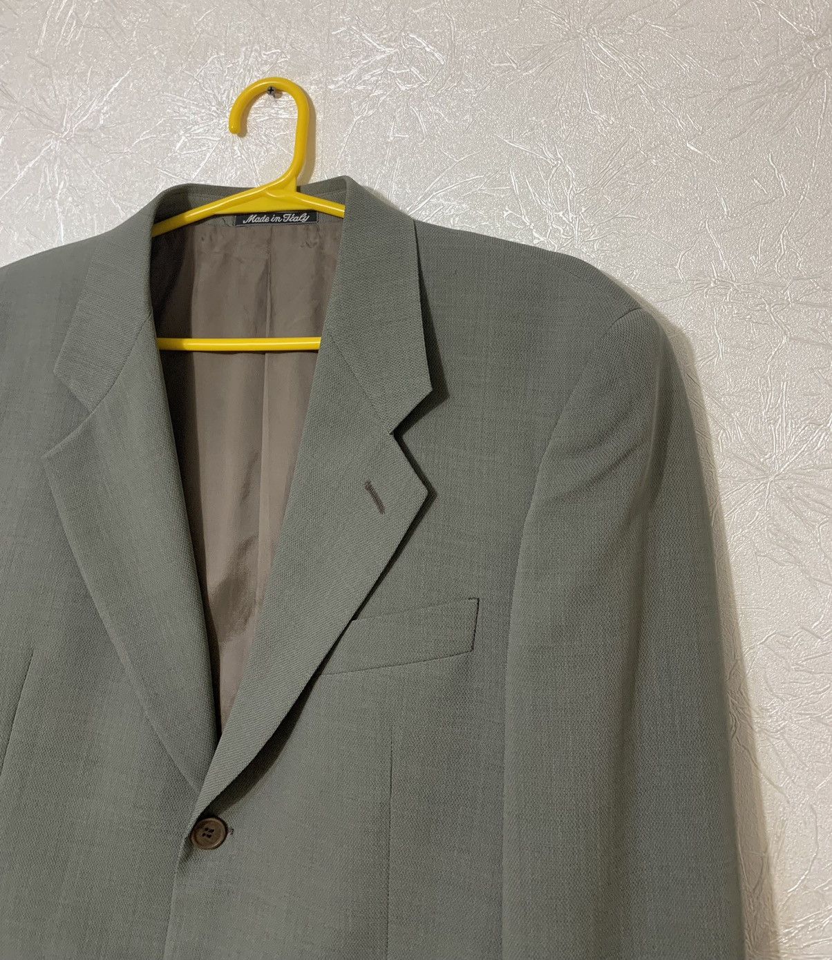 Giorgio Armani × Vintage Giorgio Armani Le Collezioni Pure Wool Blazer Made in Italy Size 48R - 2 Thumbnail