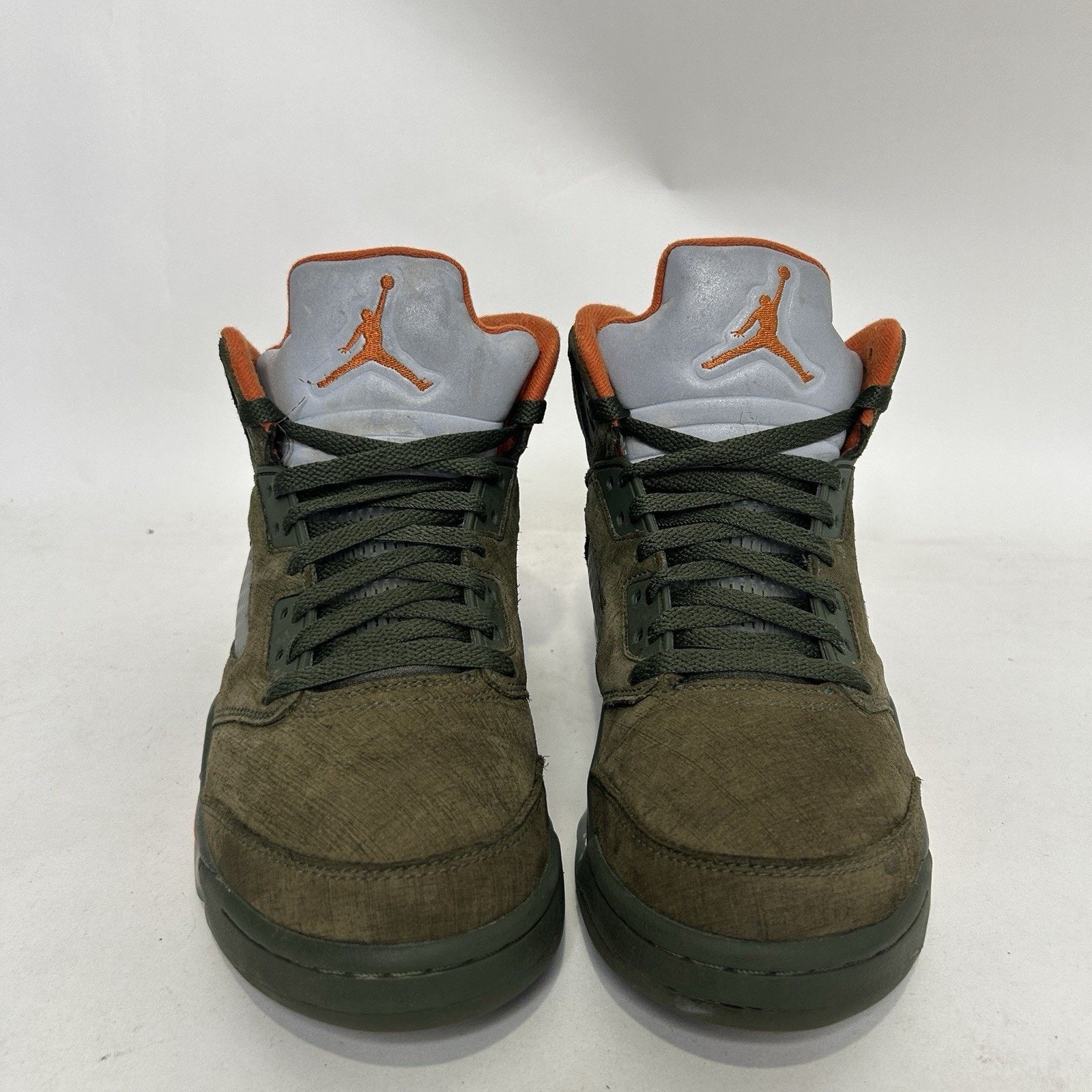 Jordan Brand Nike Air Jordan 5 Retro OG “Olive/Green Orange Grey” Size US 8.5 / EU 41-42 - 2 Thumbnail
