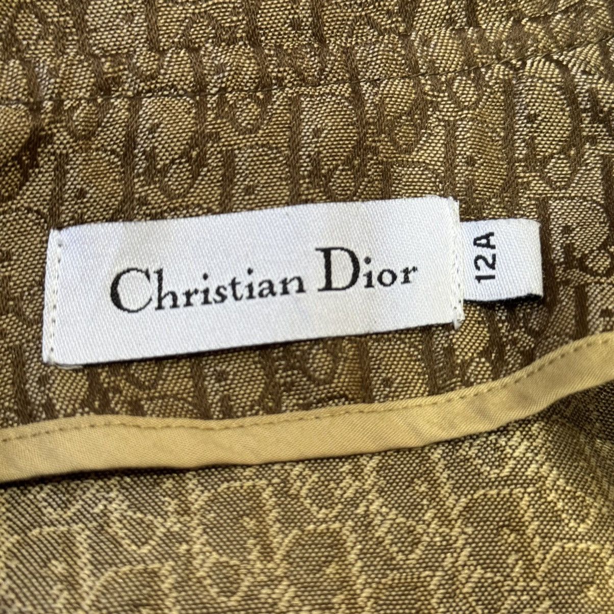 Dior Vintage Christian Dior Monogram Rasta Trench Coat Galliano Size S / US 4 / IT 40 - 6 Thumbnail
