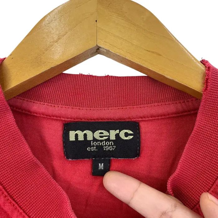 Vintage Vintage MERC LONDON Embossed Logo Tee Shirt Size US M / EU 48-50 / 2 - 5 Thumbnail
