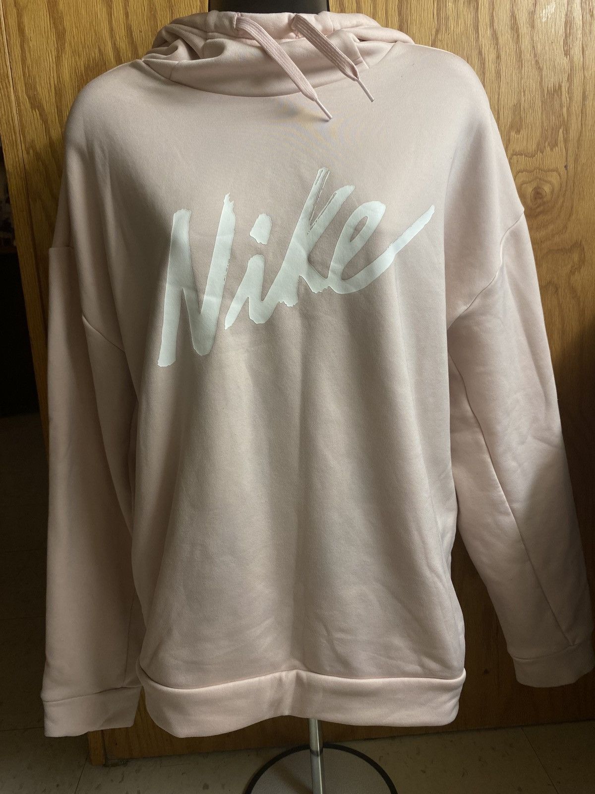 Nike Nike Women's Pink Sweater Size L / US 10 / IT 46 - 1 Thumbnail