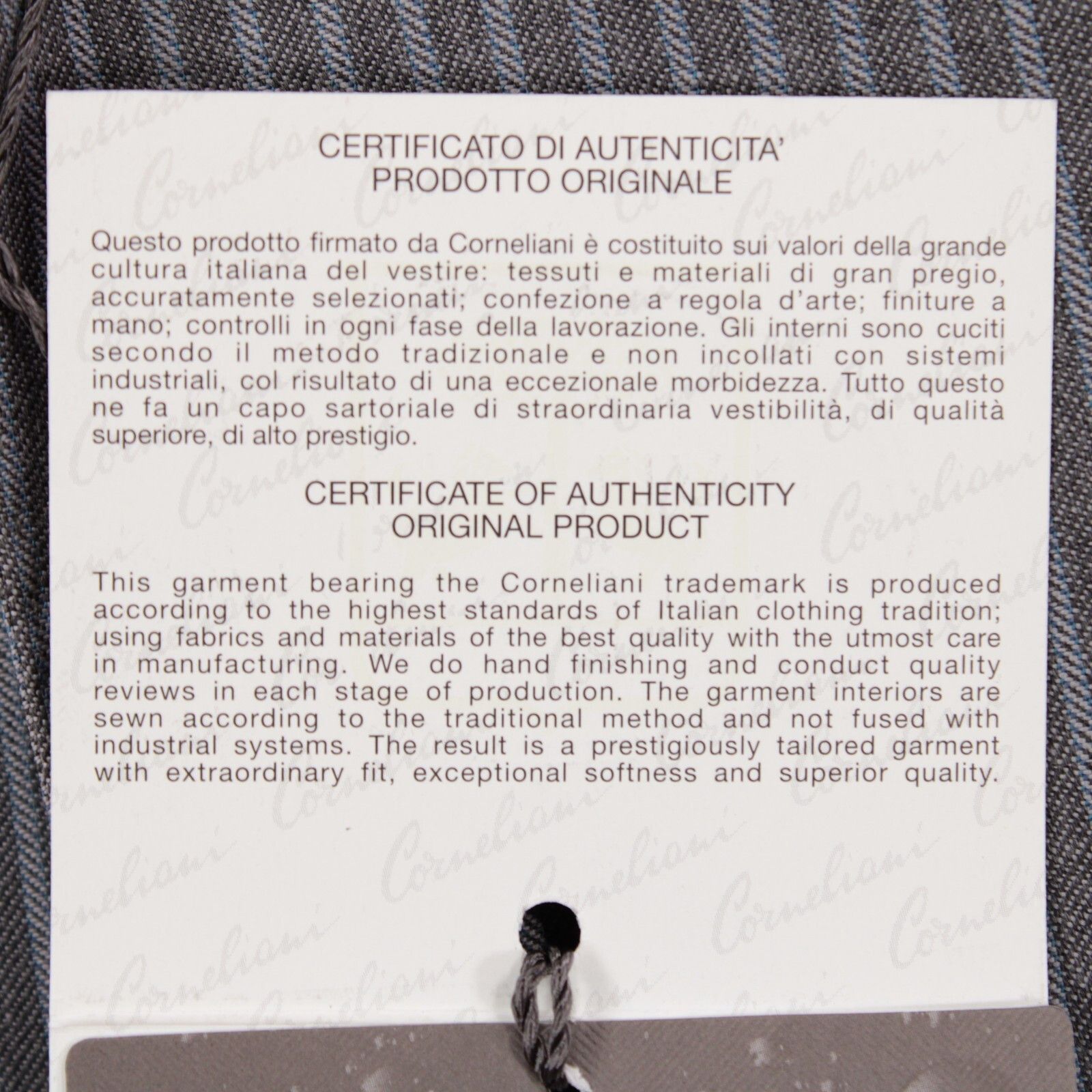 Corneliani Corneliani Suit Size US 46 Regular in Gray Size 46R - 4 Thumbnail
