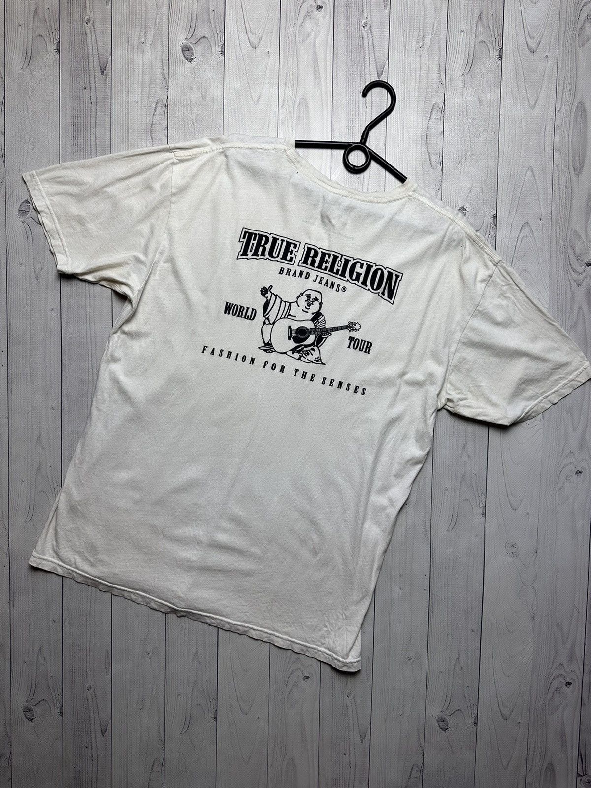 True Religion × Vintage Vintage True religion tee size XL logo distressed Size US XL / EU 56 / 4 - 1 Thumbnail
