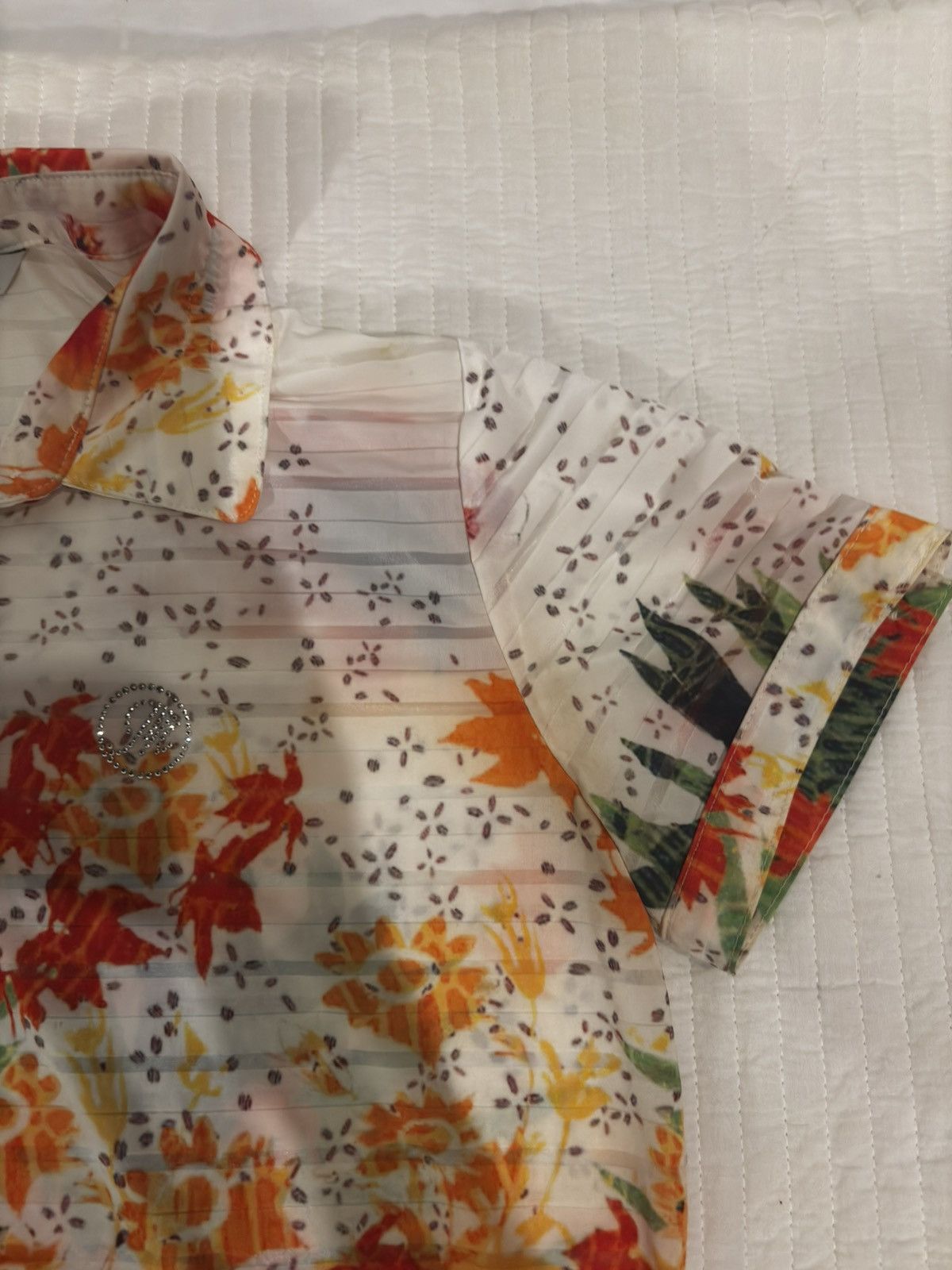 Other Floral short sleeve shirt.wt233 Size XS / US 0-2 / IT 36-38 - 5 Thumbnail