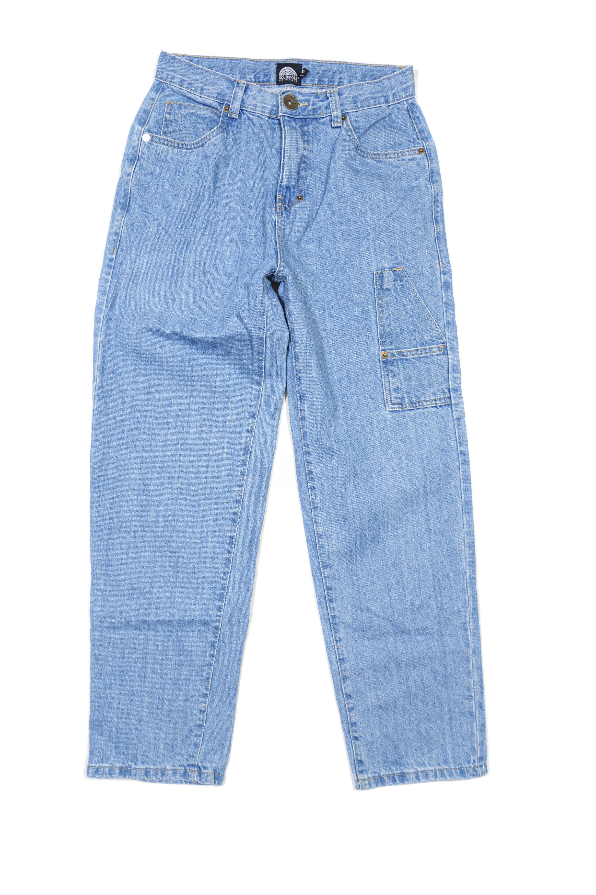 Southpole 00S Big Logo Embroidered Rap Jeans Size US 30 / EU 46 - 2 Thumbnail