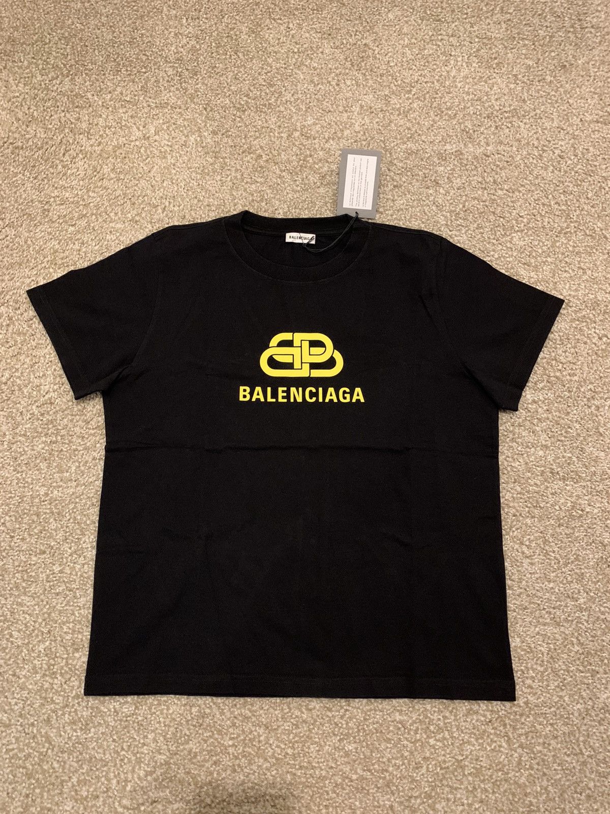 Balenciaga Balenciaga BB Logo Tee Black | Grailed