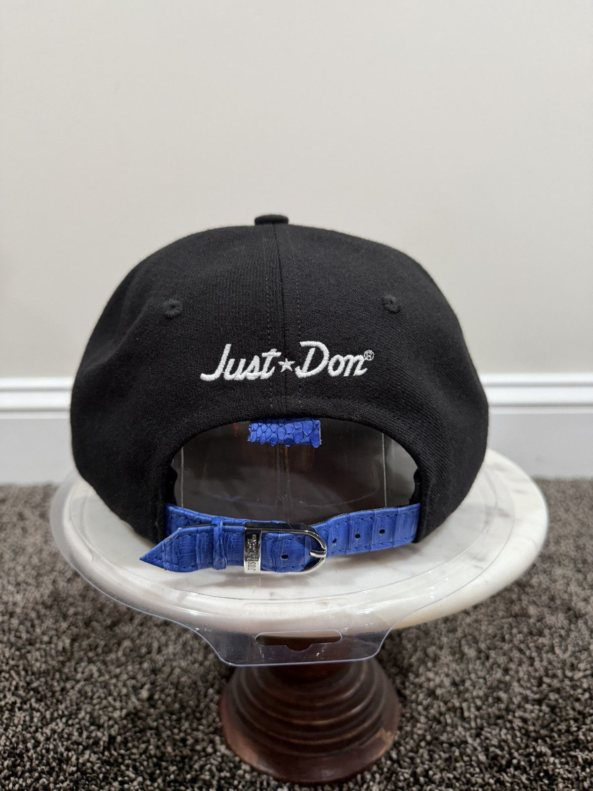 Just Don Just Don x Pepsi x RSVP Gallery Blue Python Black Hat Size ONE SIZE - 4 Thumbnail