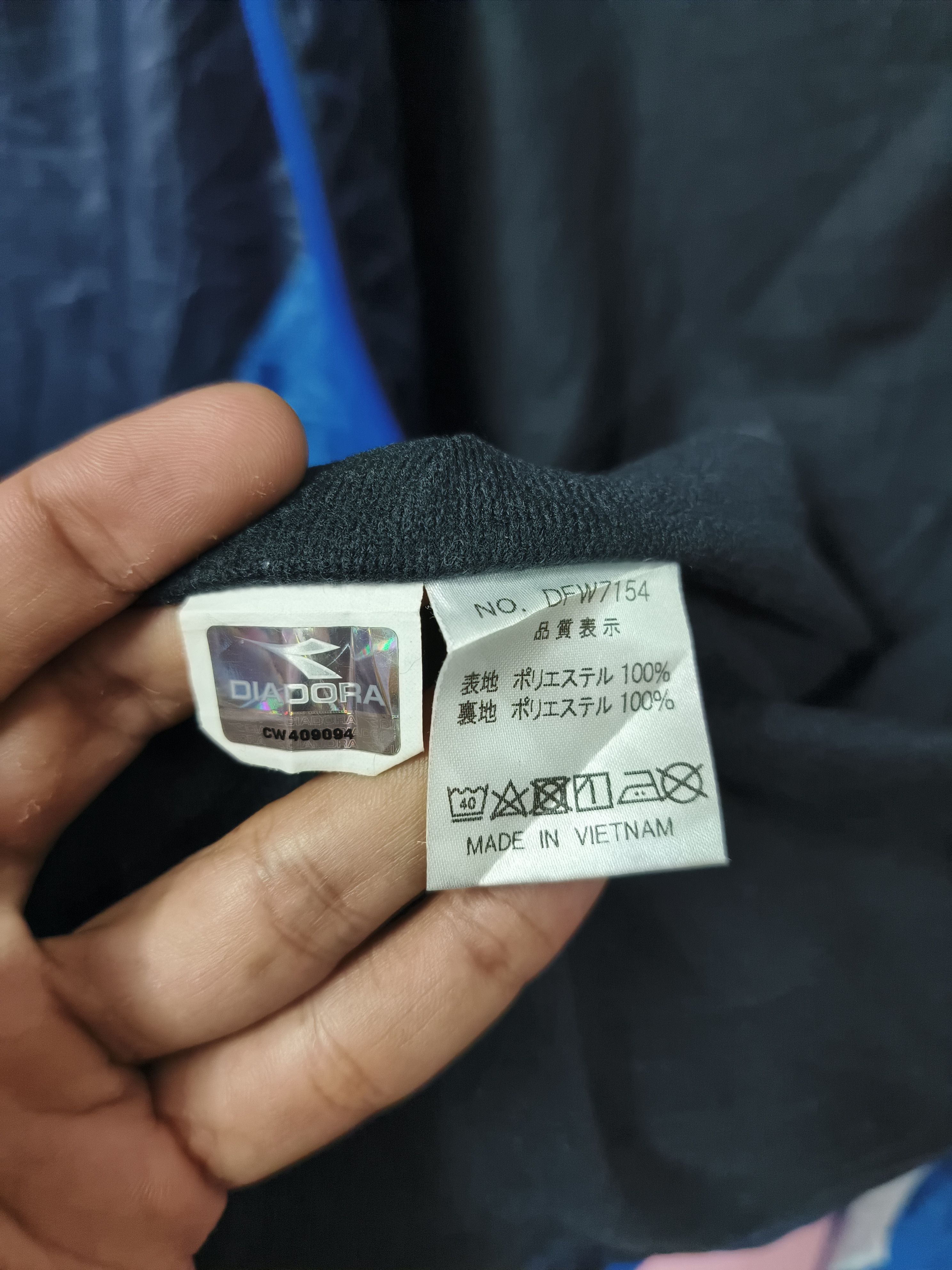 Diadora DIADORA NAKAGAWA WEST LIGHT JACKET Size US L / EU 52-54 / 3 - 9 Thumbnail