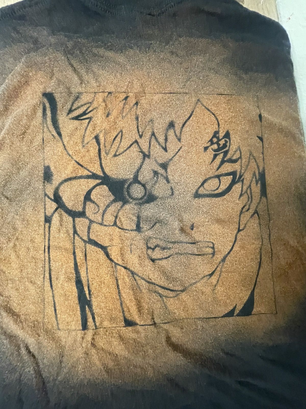 Gildan (XS-2XL) Gaara From Naruto Custom Bleached T Shirt Size US M / EU 48-50 / 2 - 4 Thumbnail