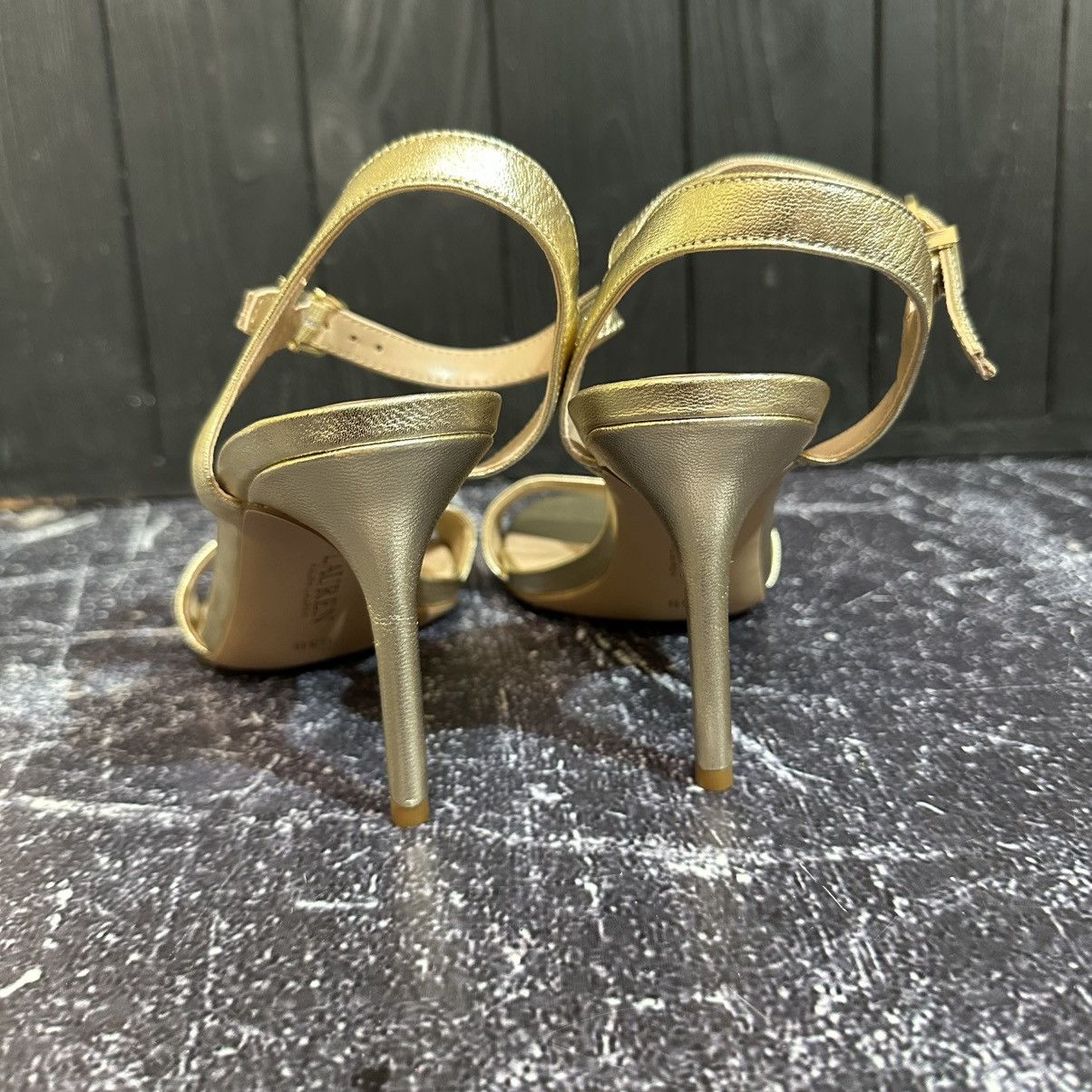 Lauren Ralph Lauren Lauren Ralph Lauren Women’s Gold Heels 6.5 US 37 EU Size US 7 / IT 37 - 5 Thumbnail