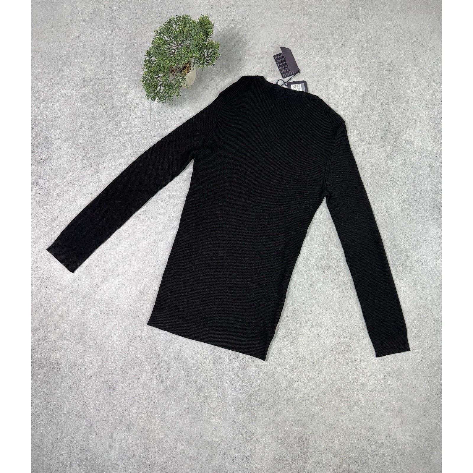 Prada NWT Prada Black Sweater Size 54 (cn180/92A) Black Women Size XL / US 12-14 / IT 48-50 - 12 Thumbnail