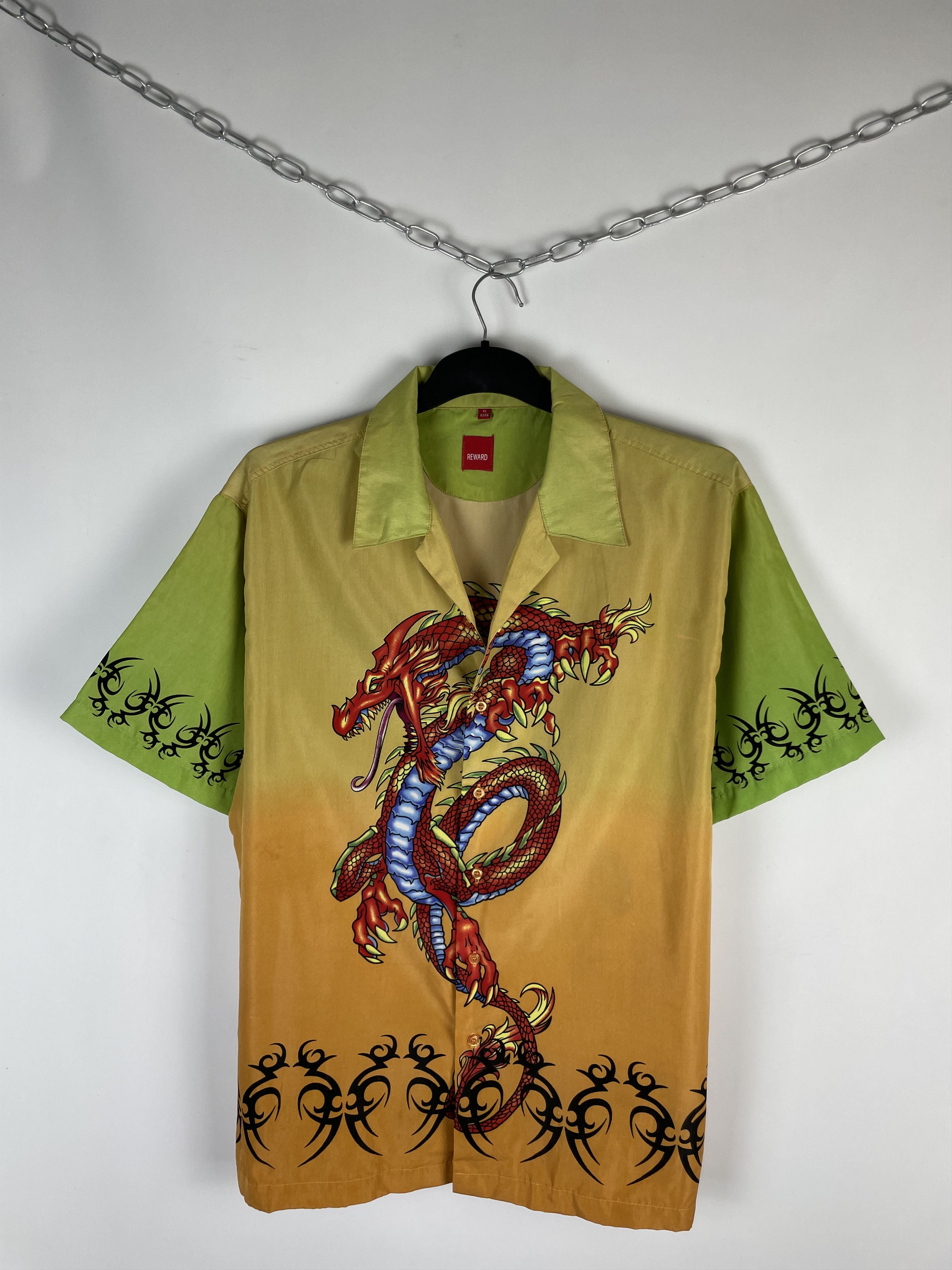 Vintage Vintage Crazy Aloha Hawaiian Shirt Size US XL / EU 56 / 4 - 3 Thumbnail