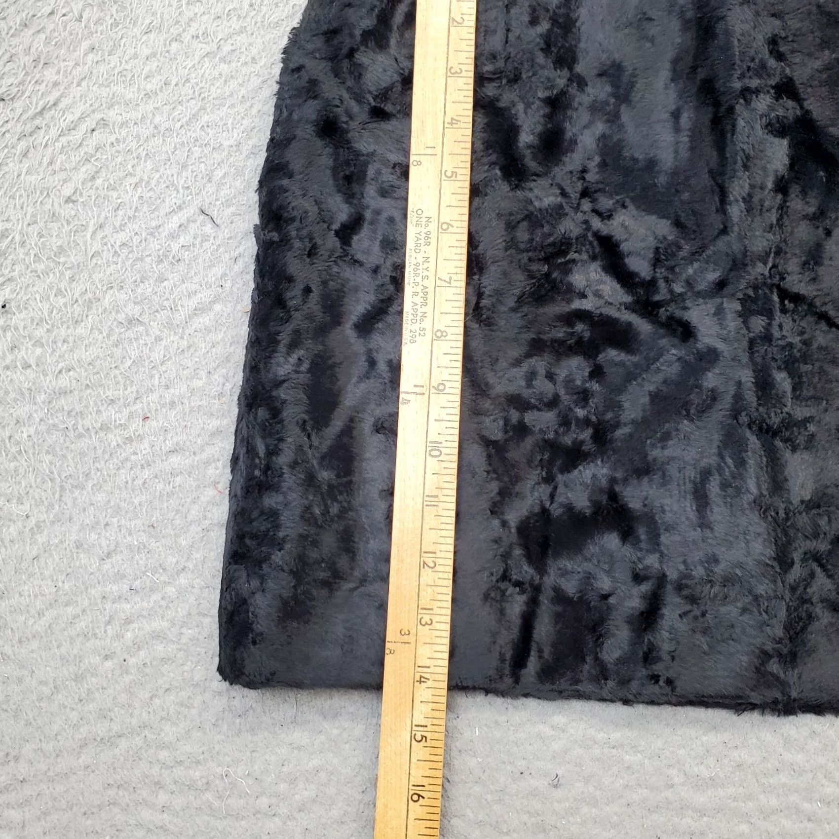 Karen Millen Karen Millen Mini Skirt Womens Size 10 Black Faux Fur Lined Low Waist Back Zip Size 32" / US 10 / IT 46 - 3 Thumbnail