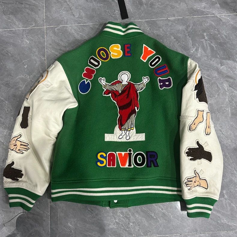 Saint Michael Saint Michael Graffiti cross on the ground sleeve baseball Size US S / EU 44-46 / 1 - 2 Thumbnail