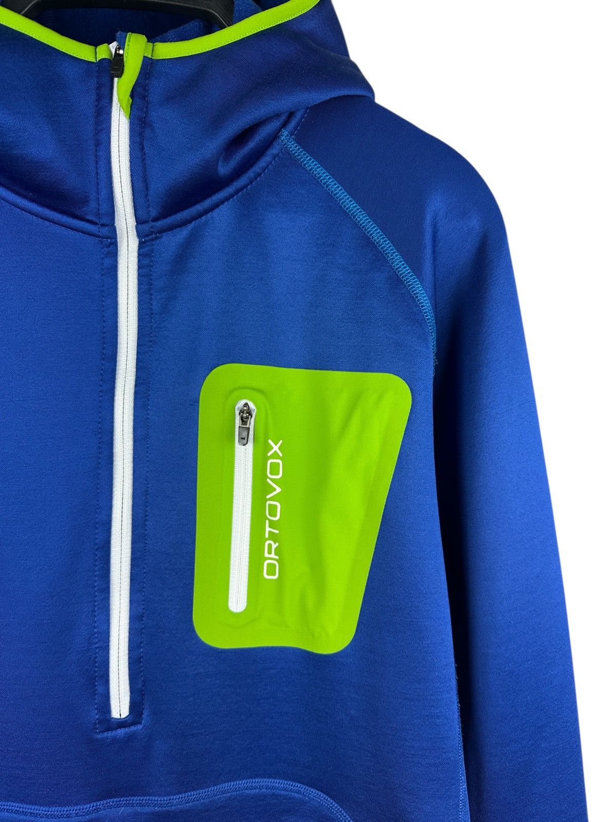 ORTOVOX Ortovox Merino Inside 1/2 Zip Hooded Fleece Jacket Hiking Size US M / EU 48-50 / 2 - 3 Thumbnail