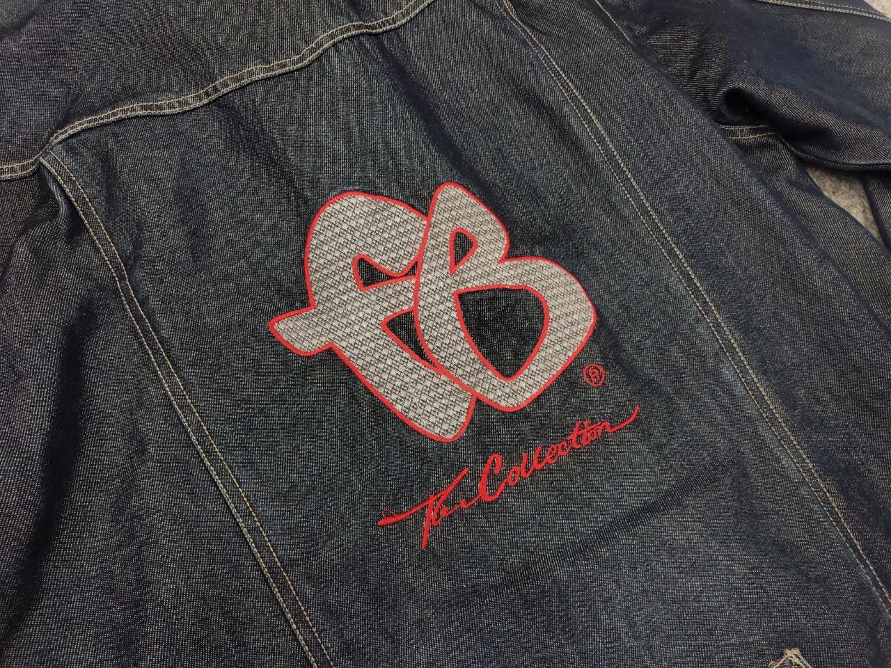 Fubu Vintage Fubu Logo collection Indigo blue denim Jacket Y2K Size US L / EU 52-54 / 3 - 12 Thumbnail