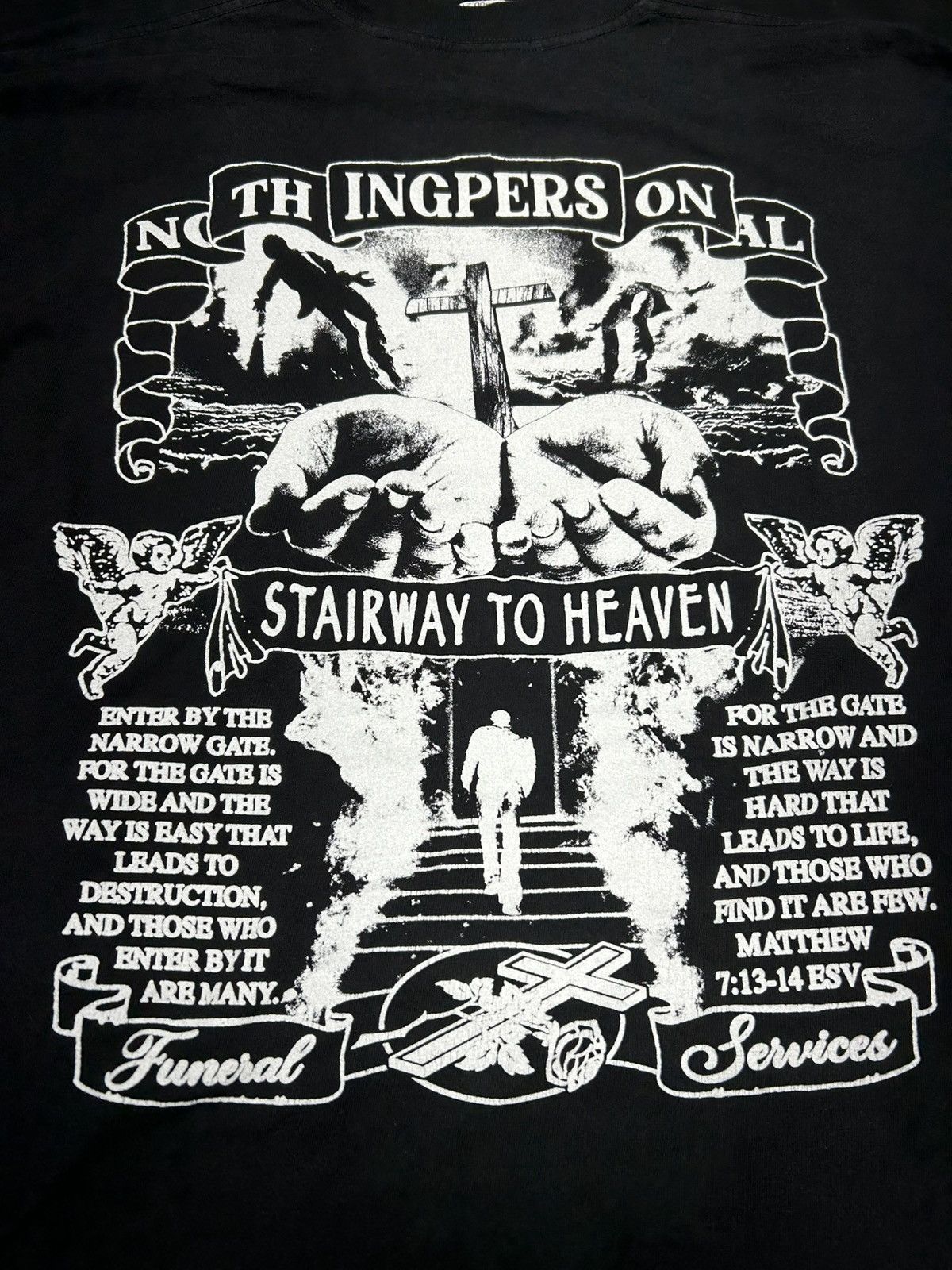 Other Nothing Personal Funeral Services Long Sleeve Sz XXL Blazzy Size US XXL / EU 58 / 5 - 9 Thumbnail