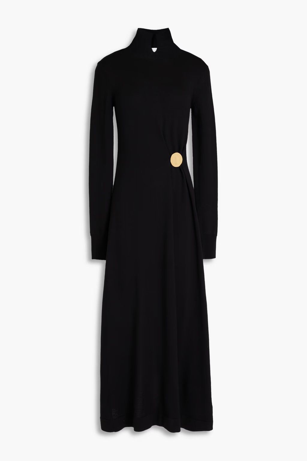 o1y0925 Midi Dress in Black