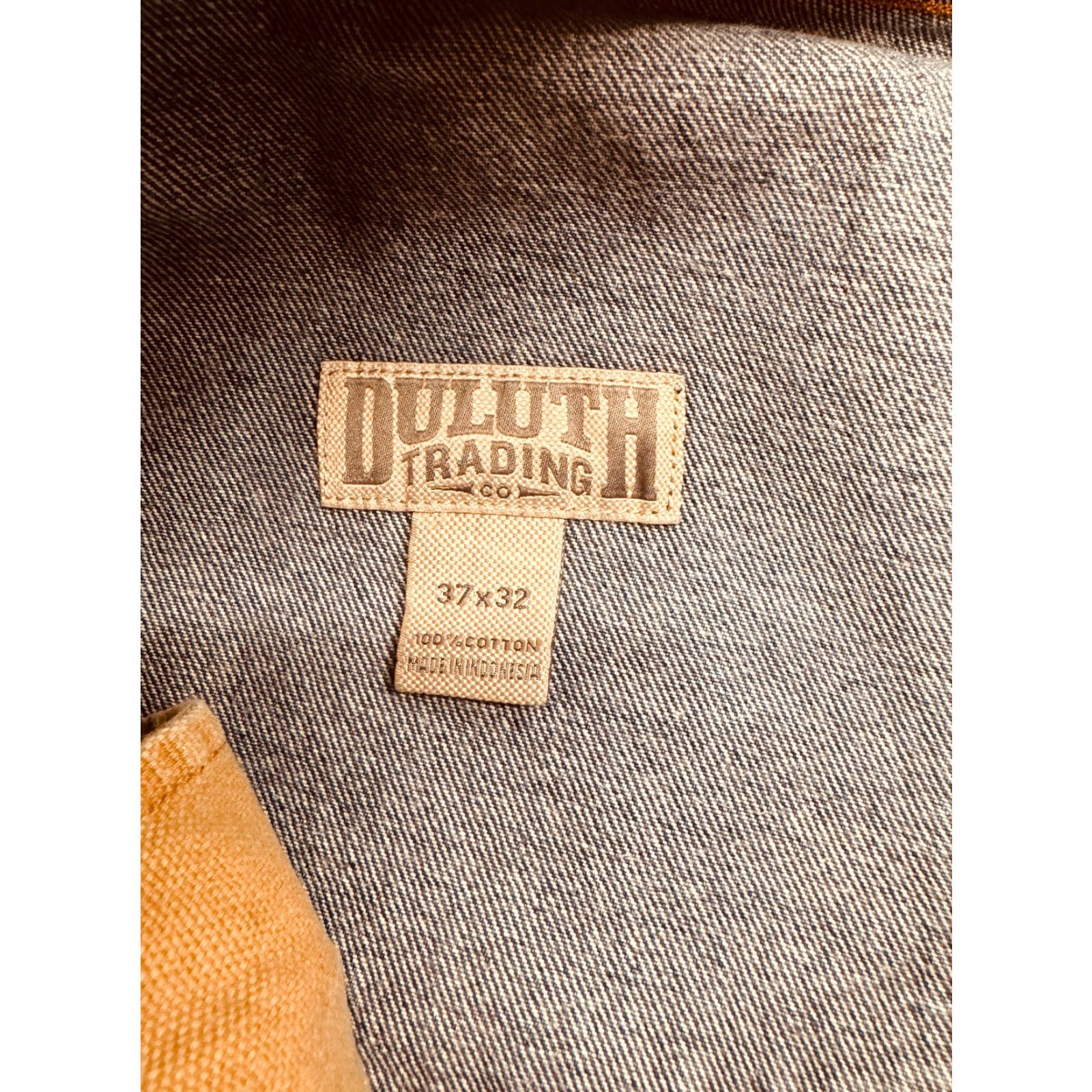 Denime Duluth Fire Hose 3237 Denim Jeans 37x32 Mens 100% Cotton Blue Straight Relaxed Pocket Jeans Mens Size US 37 - 6 Thumbnail
